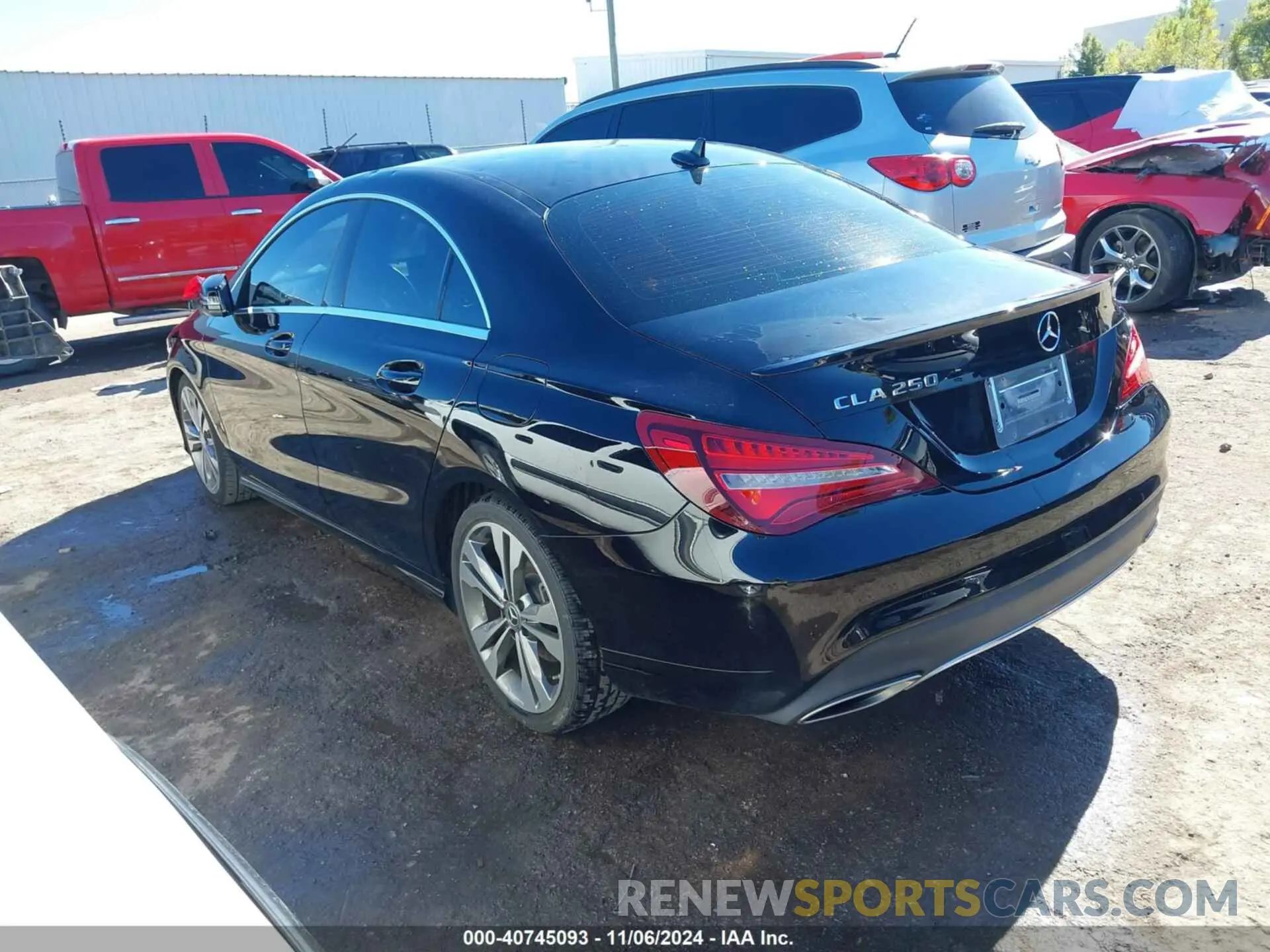 3 Фотография поврежденного автомобиля WDDSJ4EB1KN754477 MERCEDES-BENZ CLA 250 2019