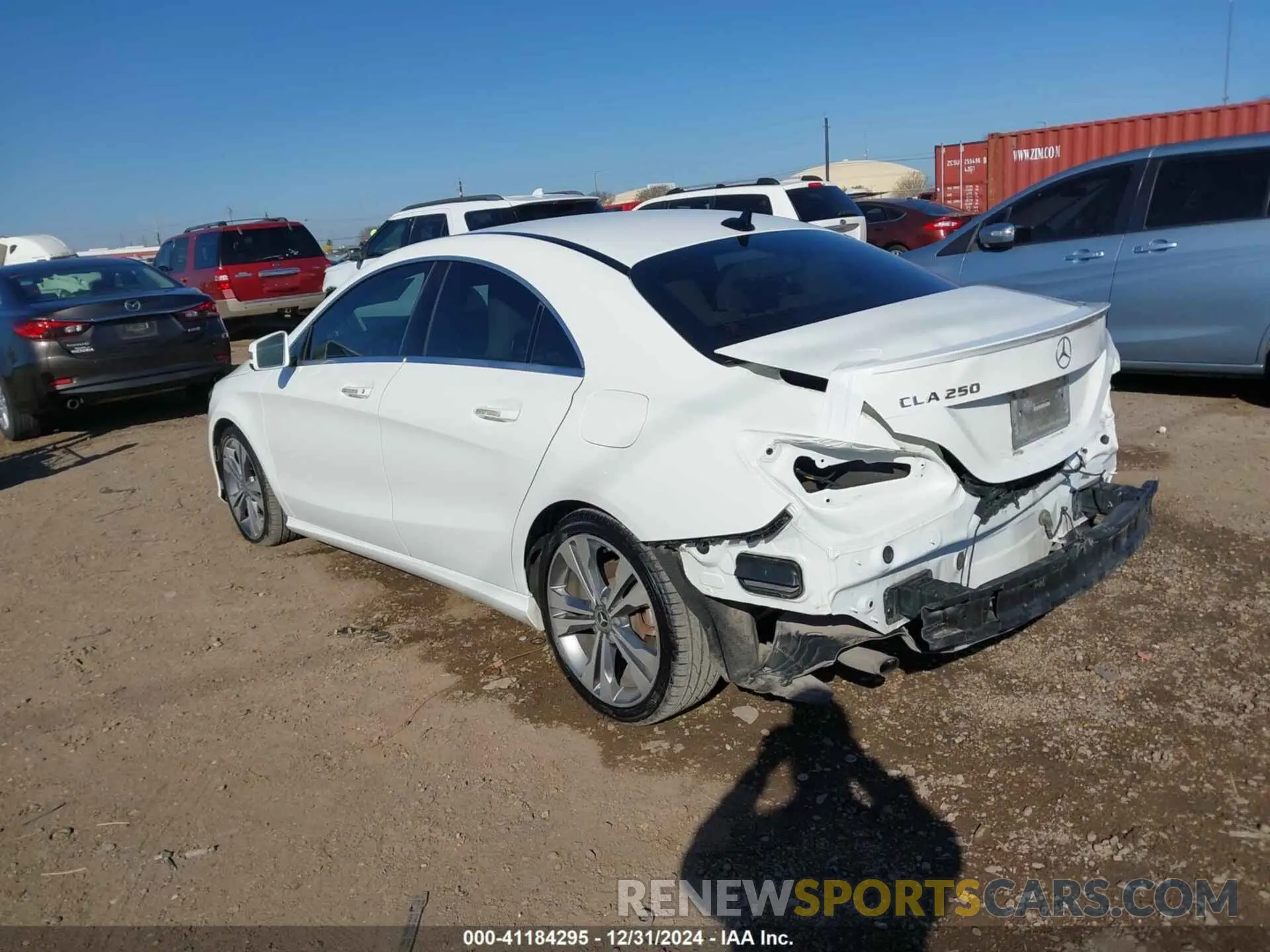 3 Photograph of a damaged car WDDSJ4EB3KN770180 MERCEDES-BENZ CLA 250 2019