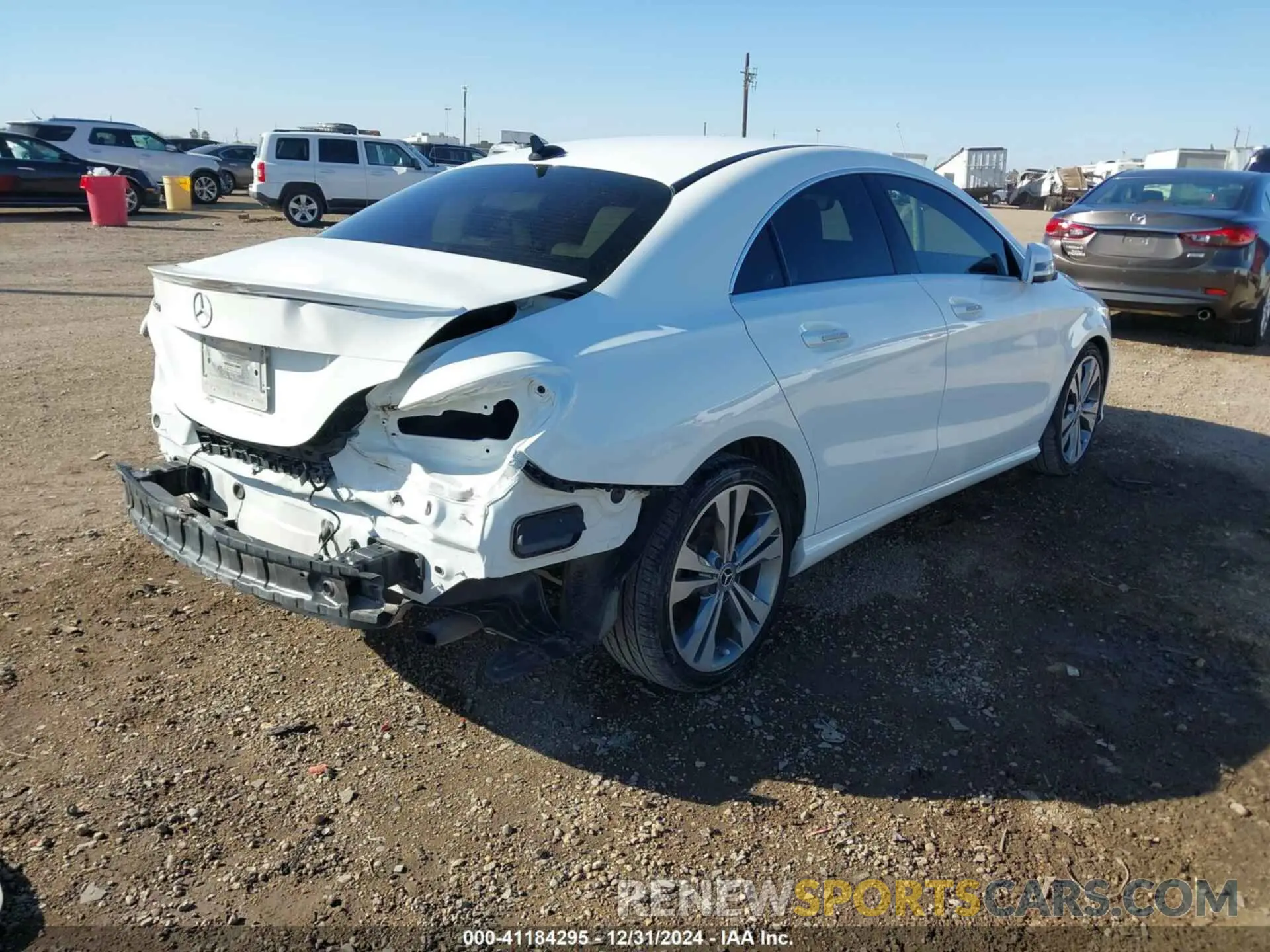 4 Photograph of a damaged car WDDSJ4EB3KN770180 MERCEDES-BENZ CLA 250 2019