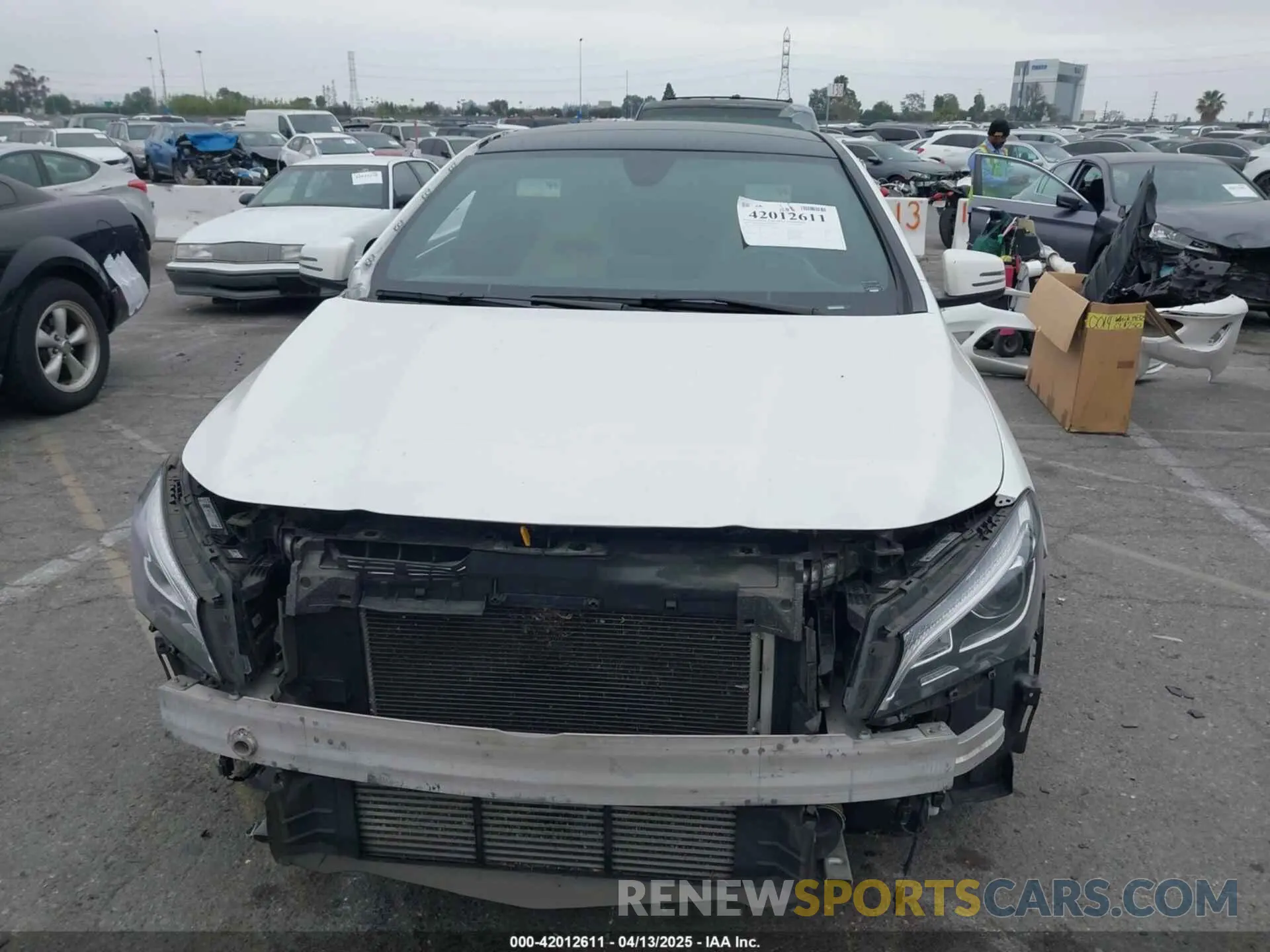 12 Photograph of a damaged car WDDSJ4EB5KN741618 MERCEDES-BENZ CLA 250 2019