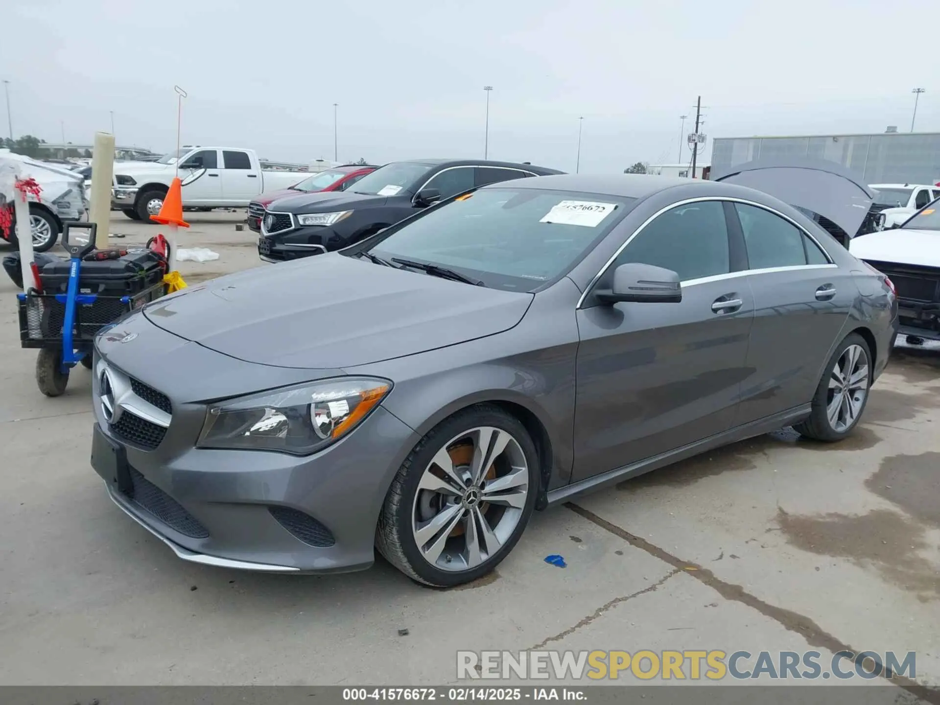2 Фотография поврежденного автомобиля WDDSJ4EB6KN757732 MERCEDES-BENZ CLA 250 2019