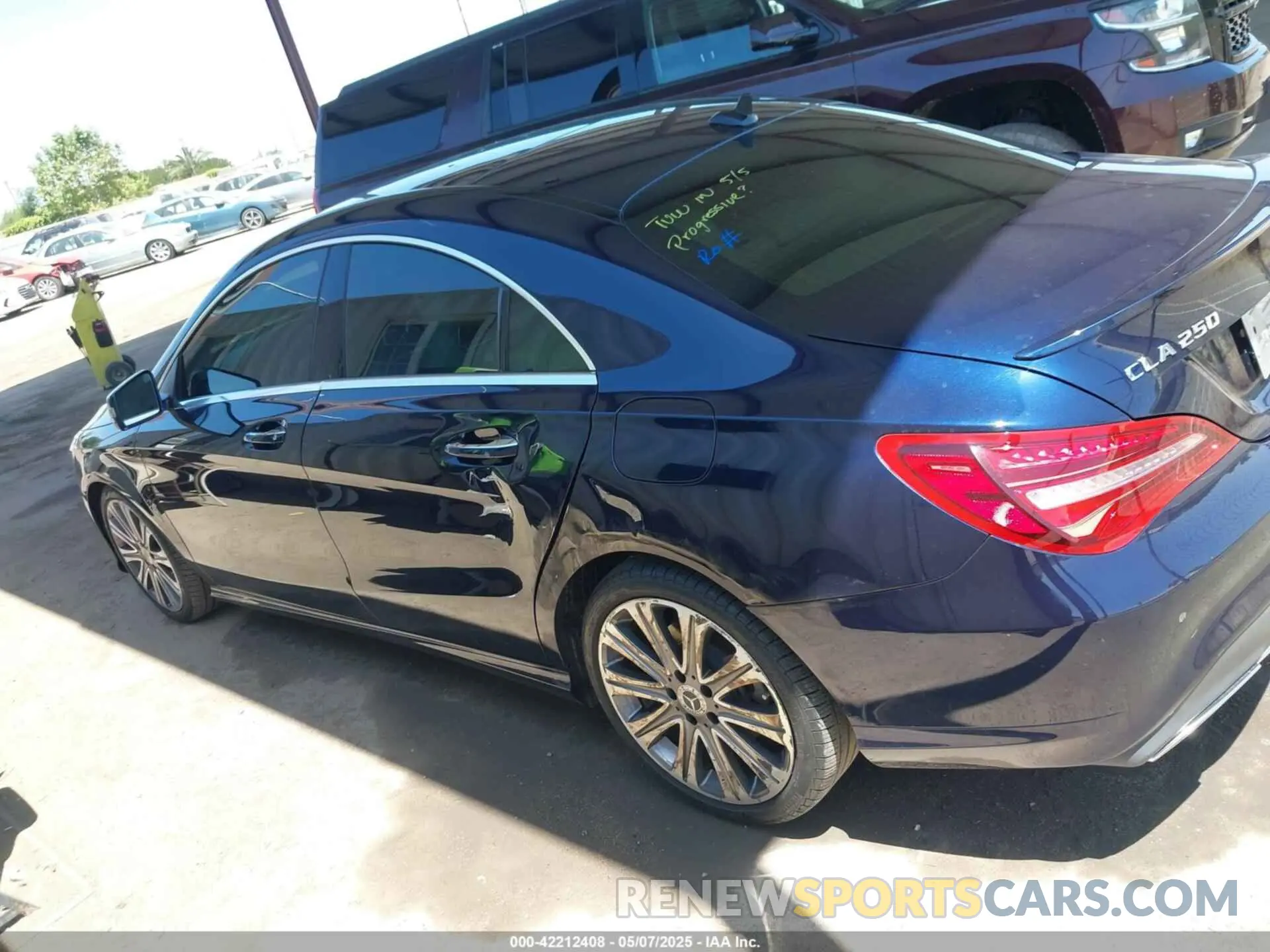14 Photograph of a damaged car WDDSJ4EBXKN741503 MERCEDES-BENZ CLA 250 2019