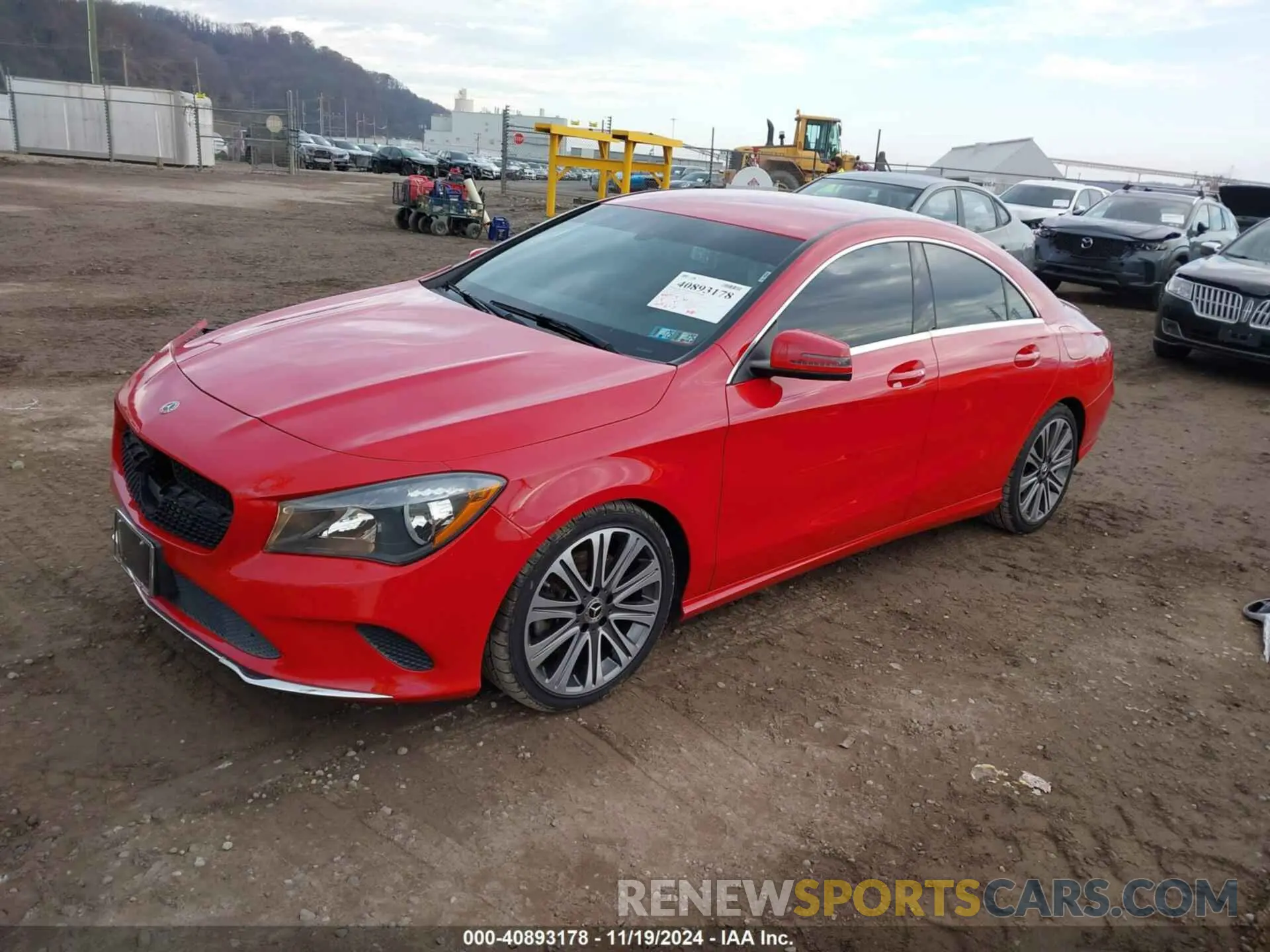 2 Фотография поврежденного автомобиля WDDSJ4GB3KN763954 MERCEDES-BENZ CLA 250 2019