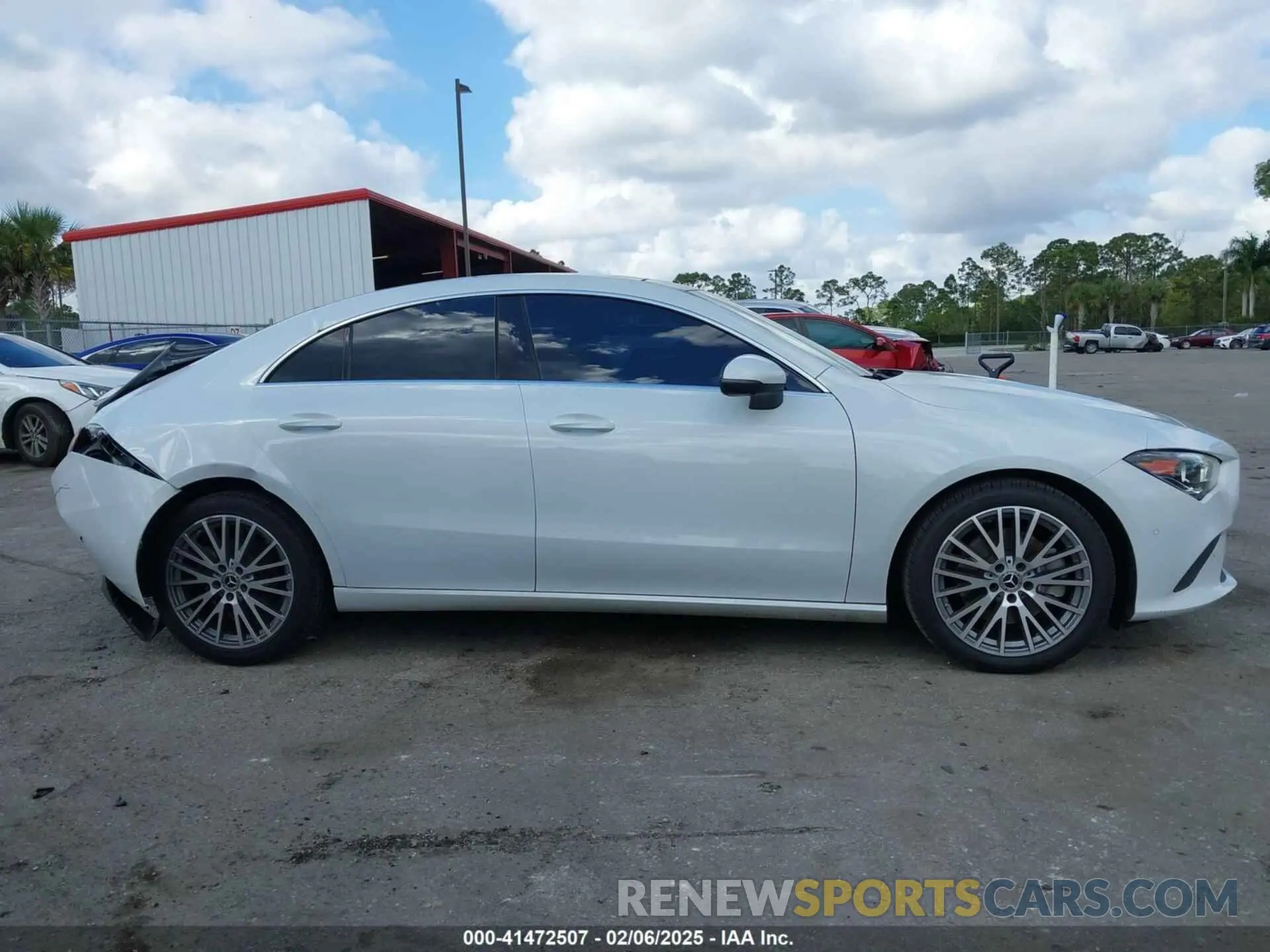 14 Photograph of a damaged car W1K5J4GB4LN095970 MERCEDES-BENZ CLA 250 2020