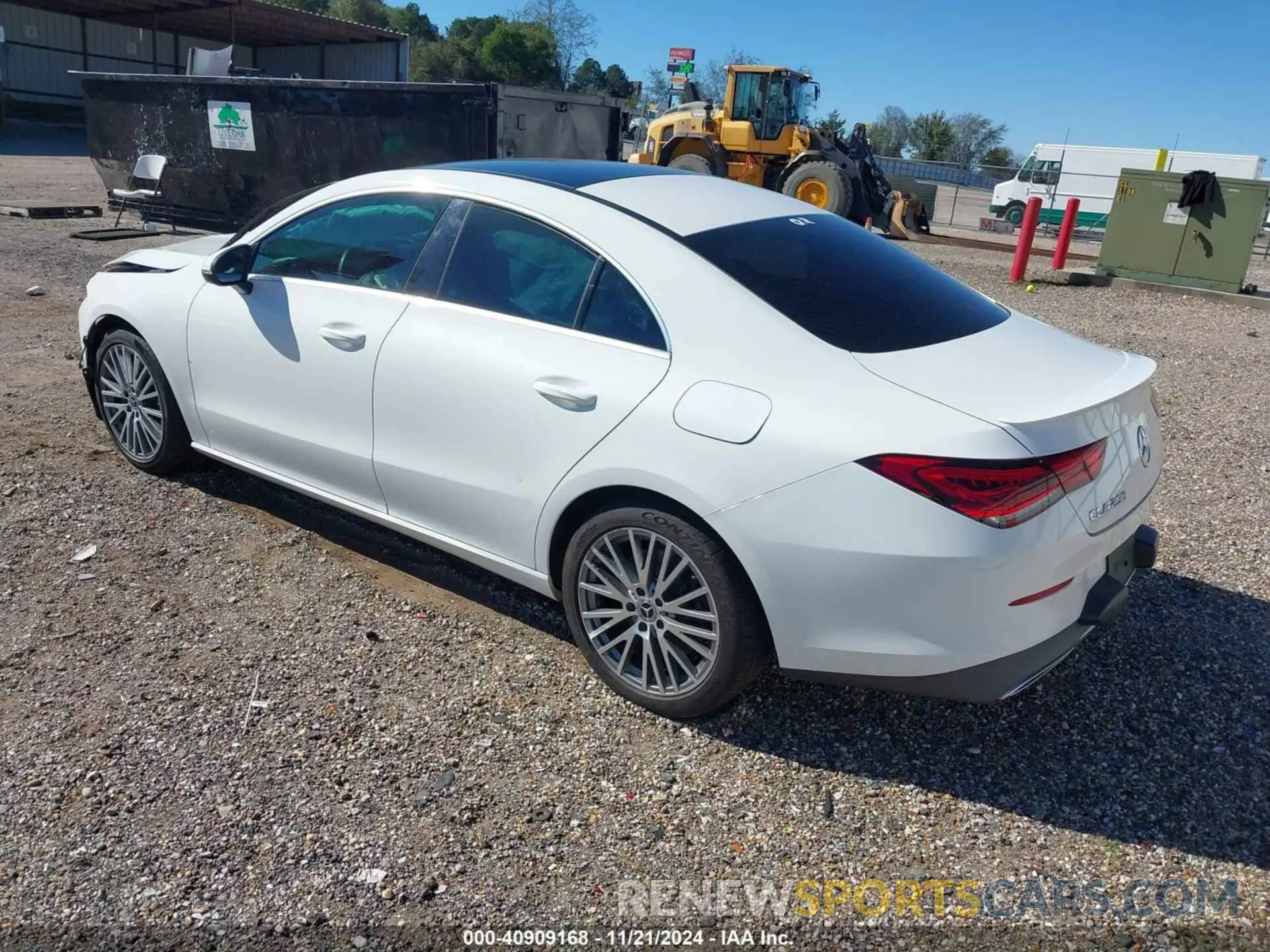 3 Фотография поврежденного автомобиля W1K5J4GB5LN085240 MERCEDES-BENZ CLA 250 2020