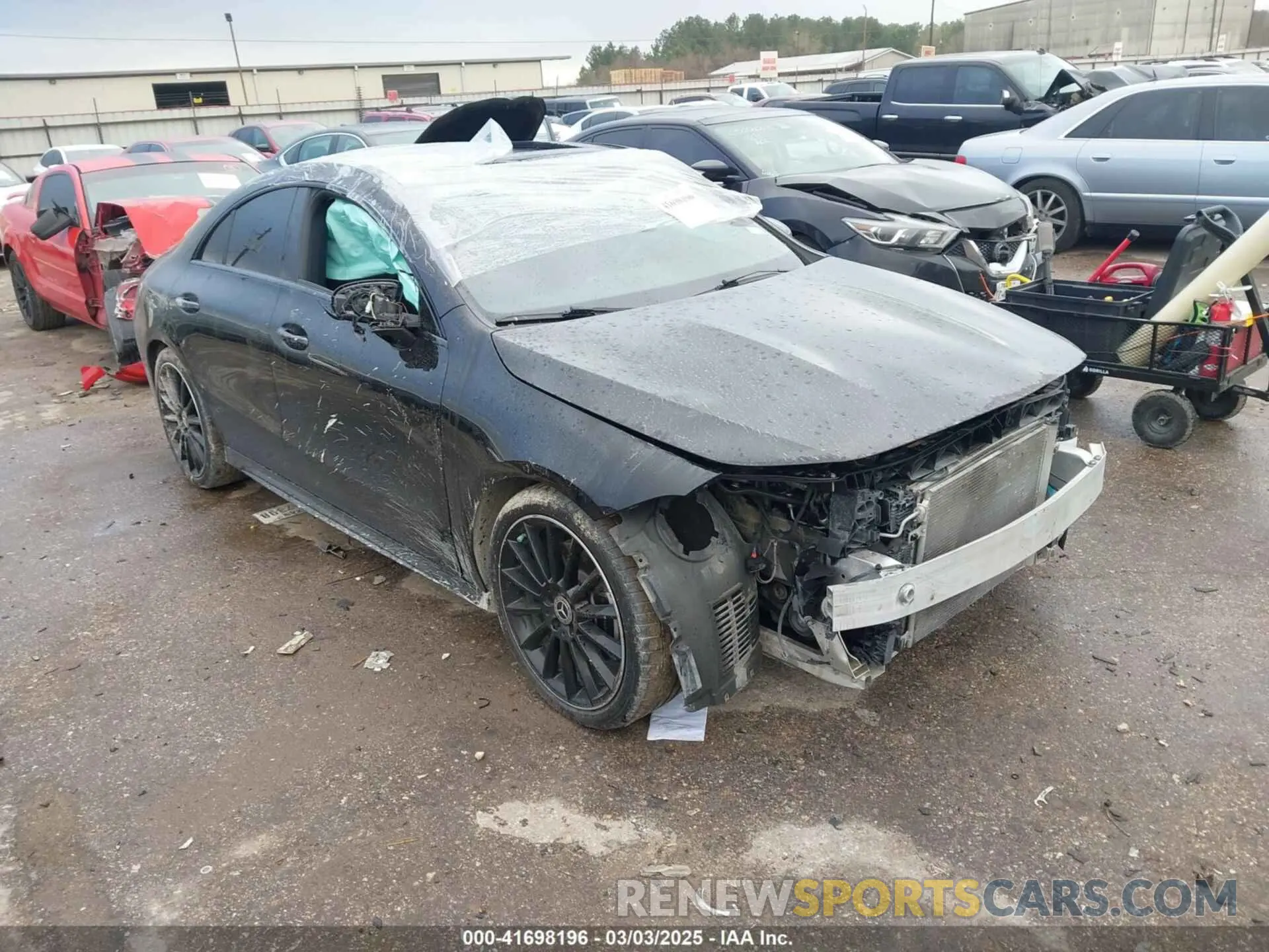 1 Photograph of a damaged car W1K5J4GB6LN089619 MERCEDES-BENZ CLA 250 2020