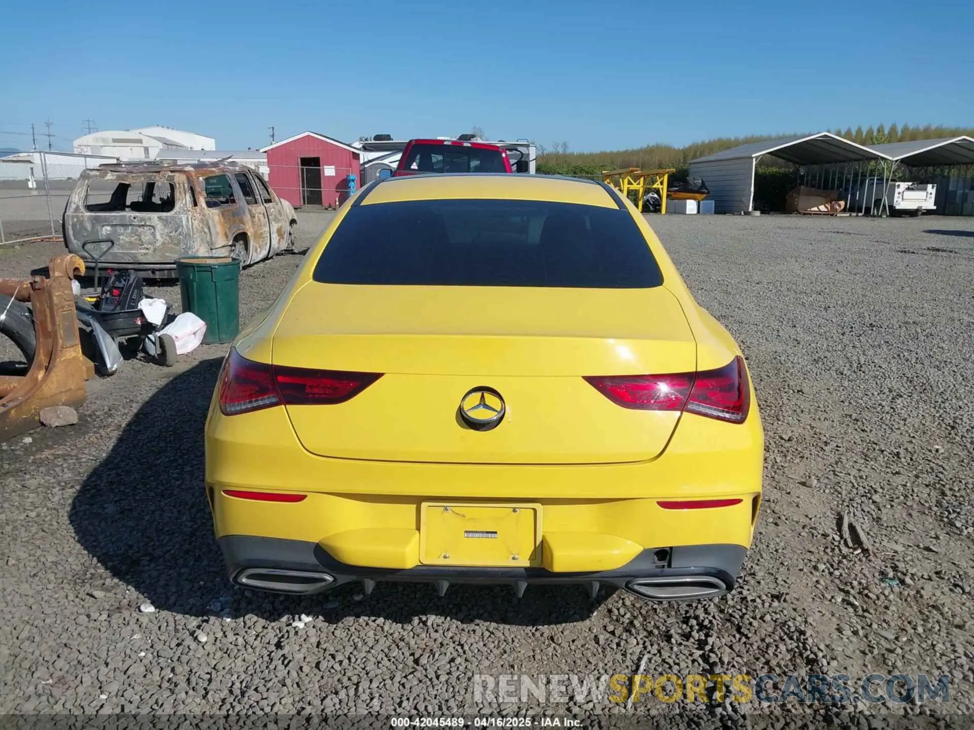 16 Photograph of a damaged car W1K5J4GB7LN083750 MERCEDES-BENZ CLA 250 2020