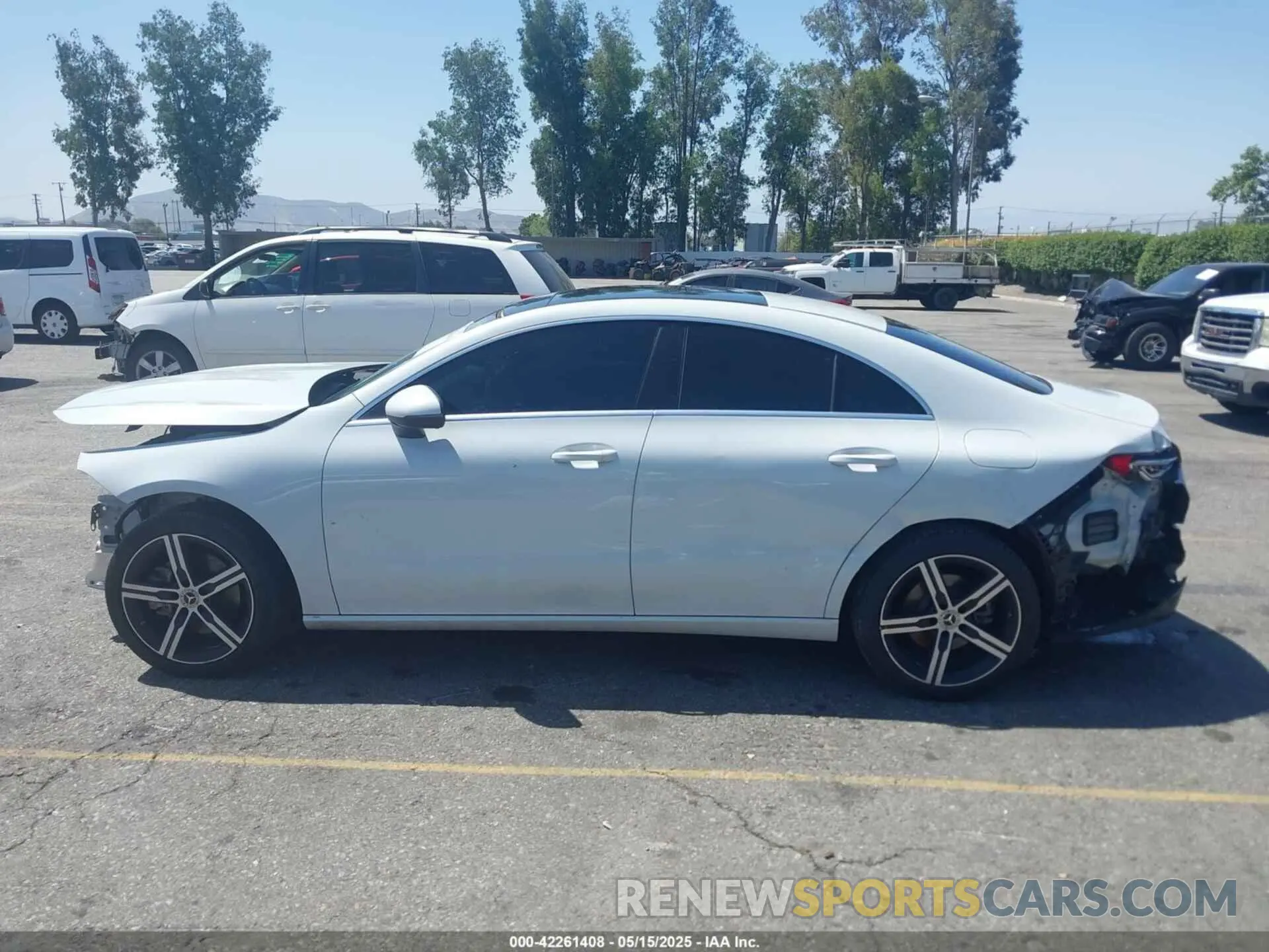 15 Photograph of a damaged car W1K5J4GB7LN119906 MERCEDES-BENZ CLA 250 2020