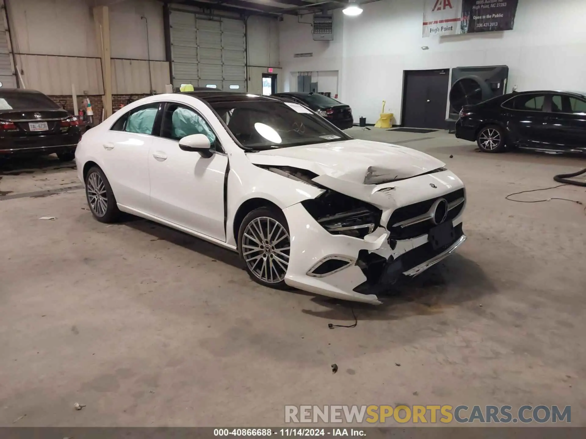 1 Фотография поврежденного автомобиля W1K5J4HB4LN089987 MERCEDES-BENZ CLA 250 2020