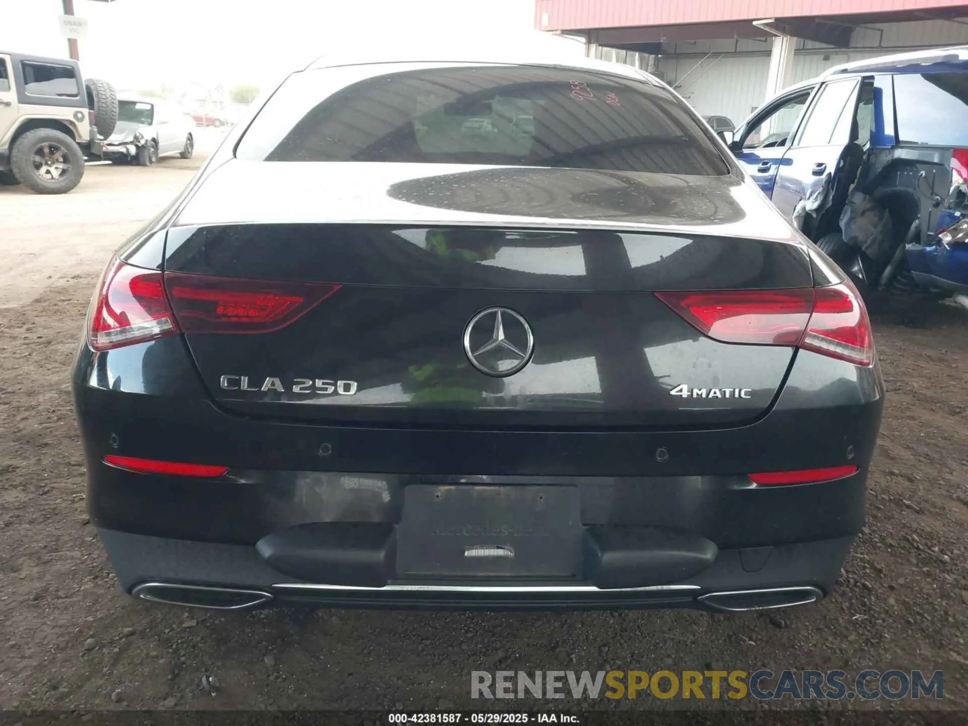 16 Photograph of a damaged car W1K5J4HB9LN092495 MERCEDES-BENZ CLA 250 2020