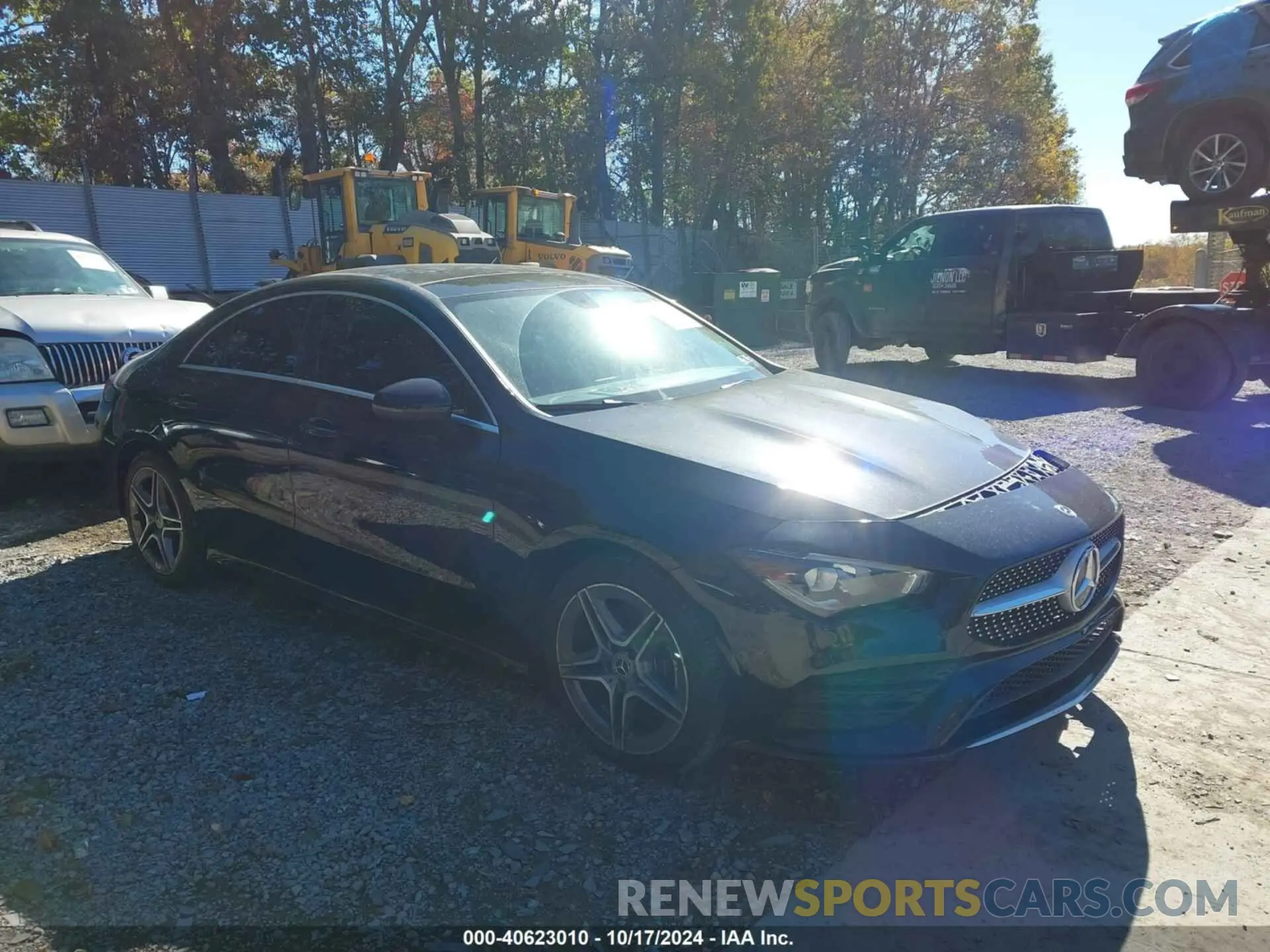 1 Photograph of a damaged car W1K5J4HB9LN106377 MERCEDES-BENZ CLA 250 2020