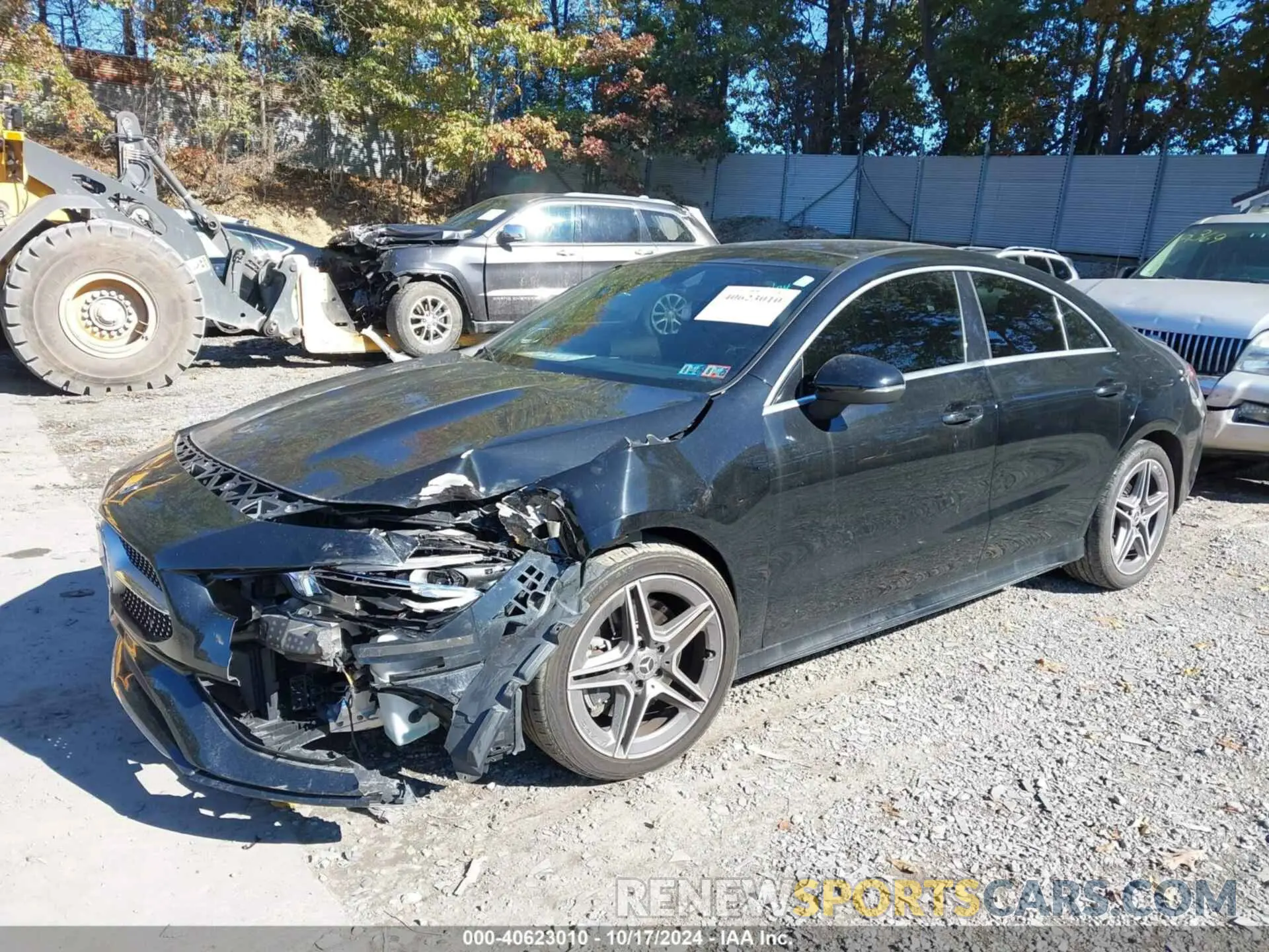 2 Photograph of a damaged car W1K5J4HB9LN106377 MERCEDES-BENZ CLA 250 2020