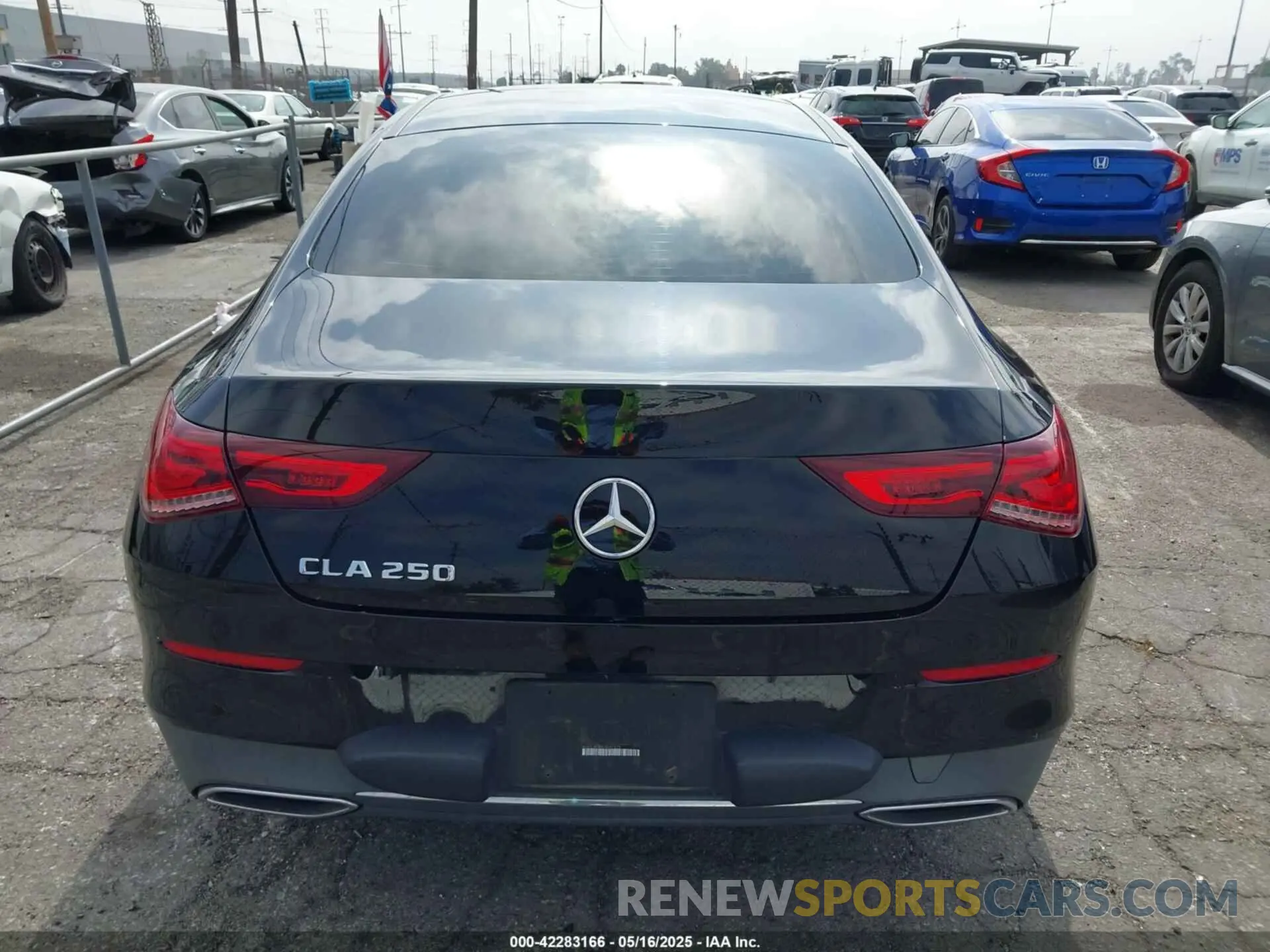 16 Photograph of a damaged car WDD5J4GB6LN037925 MERCEDES-BENZ CLA 250 2020