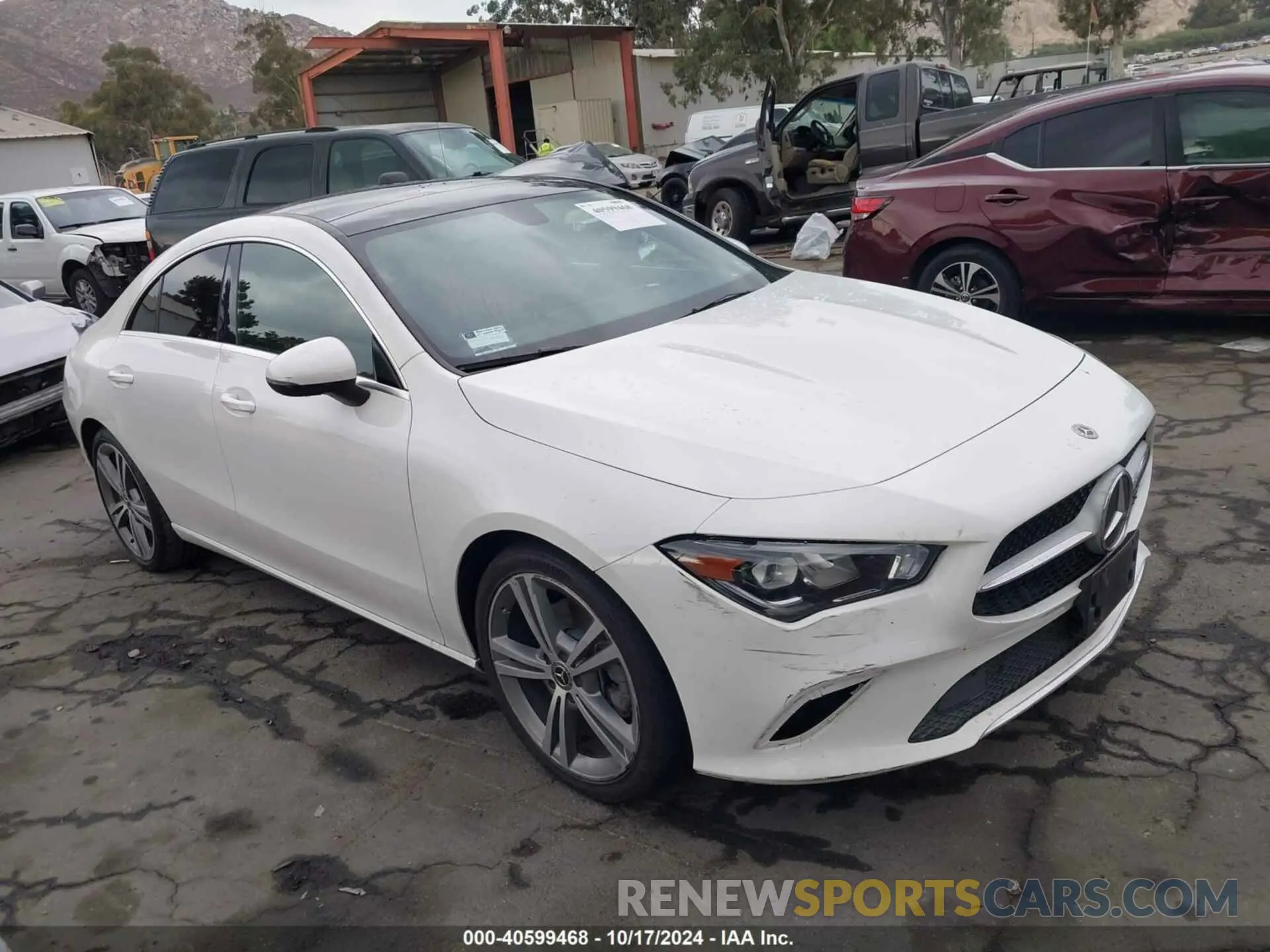 1 Фотография поврежденного автомобиля WDD5J4GB7LN034502 MERCEDES-BENZ CLA 250 2020