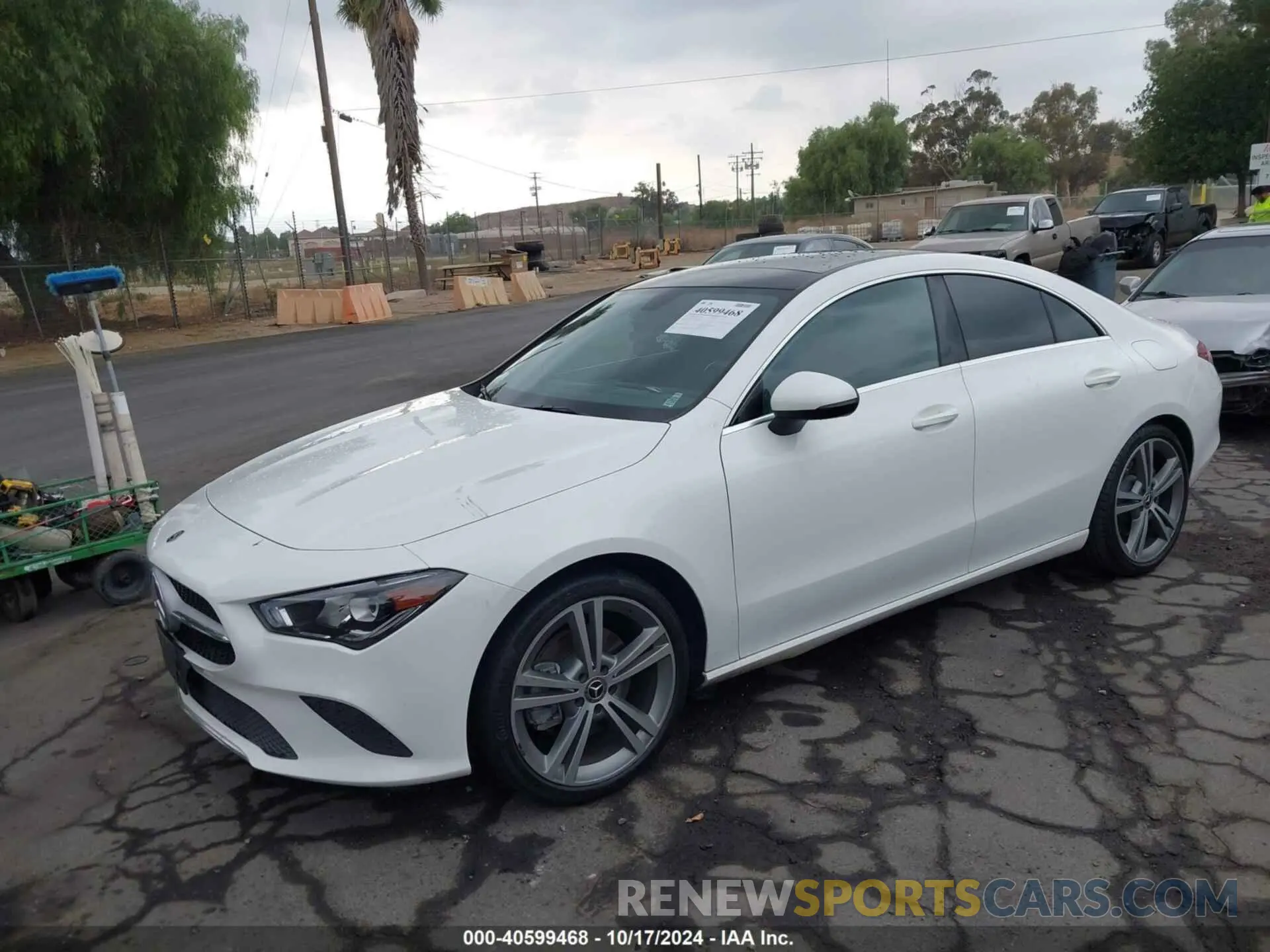 2 Фотография поврежденного автомобиля WDD5J4GB7LN034502 MERCEDES-BENZ CLA 250 2020