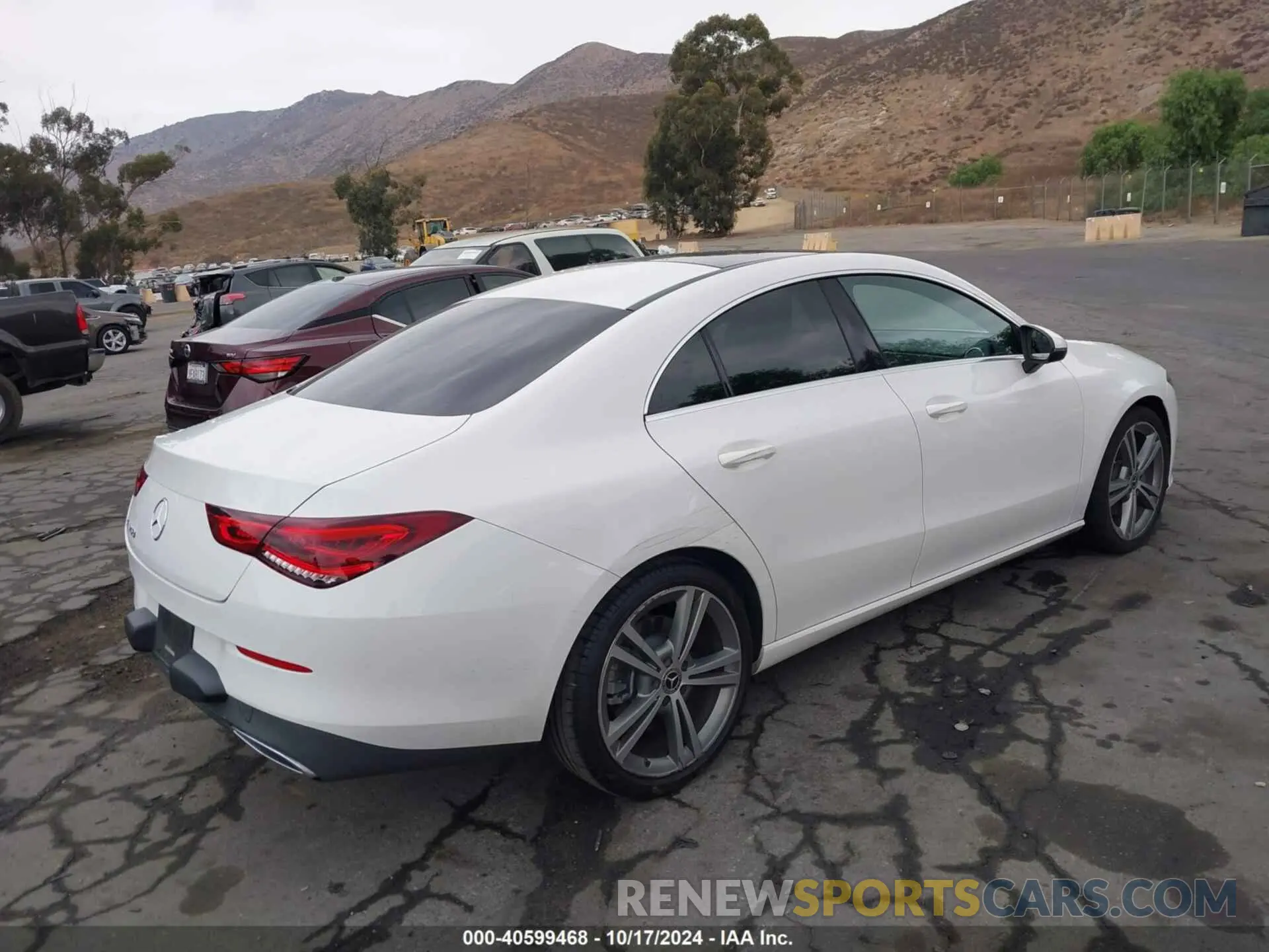 4 Фотография поврежденного автомобиля WDD5J4GB7LN034502 MERCEDES-BENZ CLA 250 2020