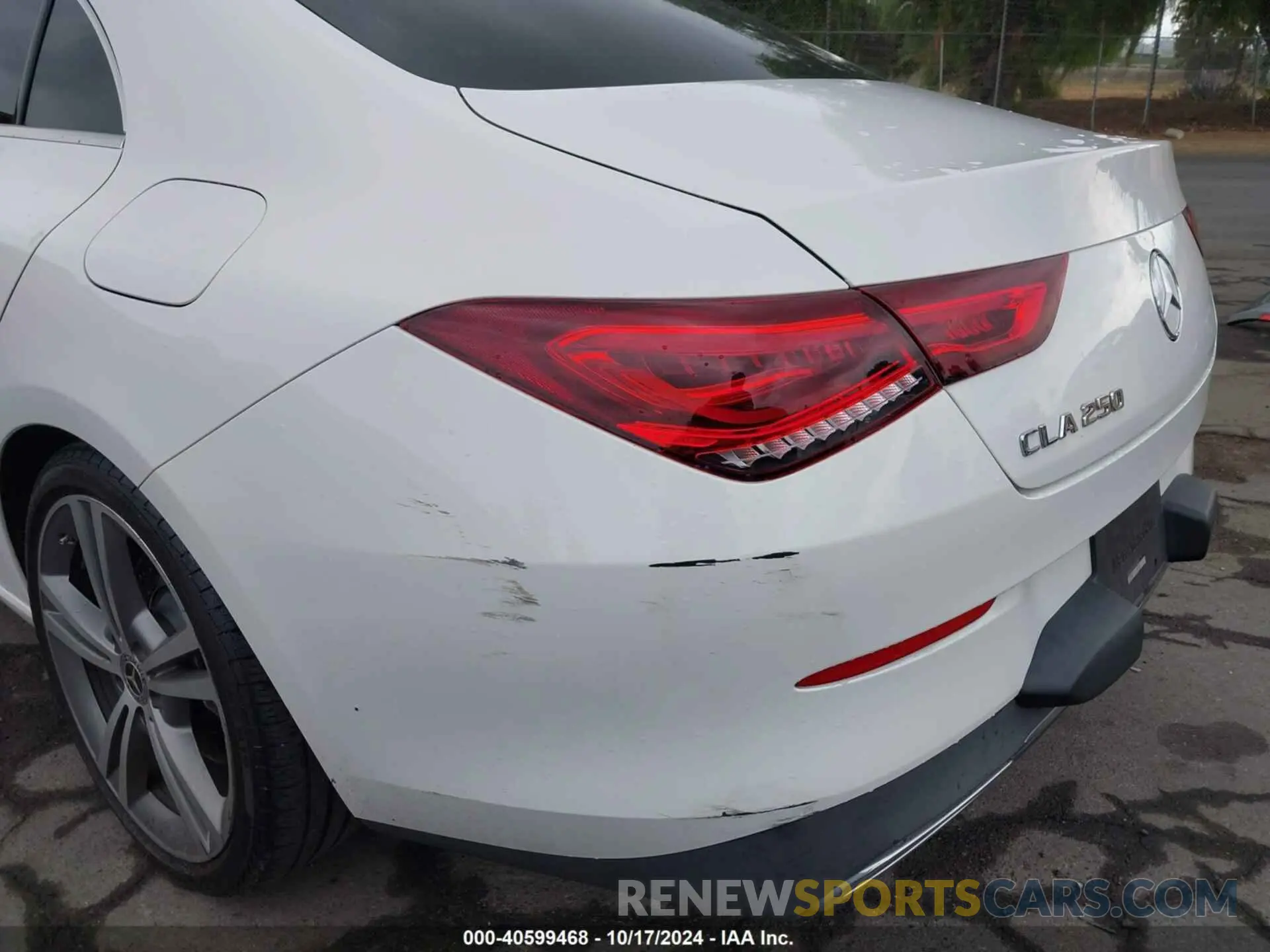 6 Фотография поврежденного автомобиля WDD5J4GB7LN034502 MERCEDES-BENZ CLA 250 2020