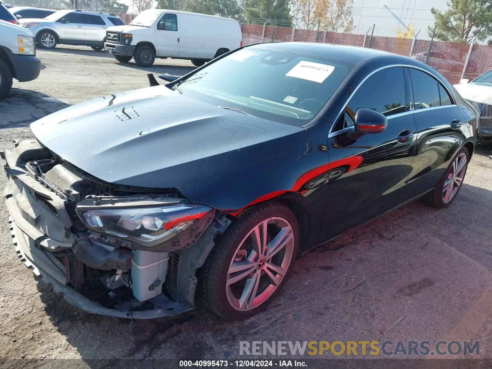 2 Photograph of a damaged car WDD5J4GB7LN067662 MERCEDES-BENZ CLA 250 2020