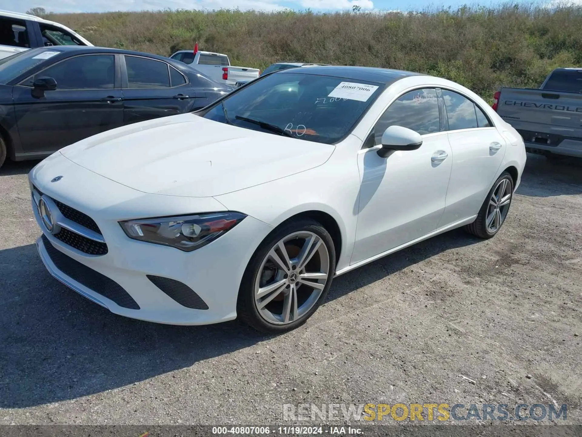 2 Photograph of a damaged car W1K5J4GB1MN223115 MERCEDES-BENZ CLA 250 2021