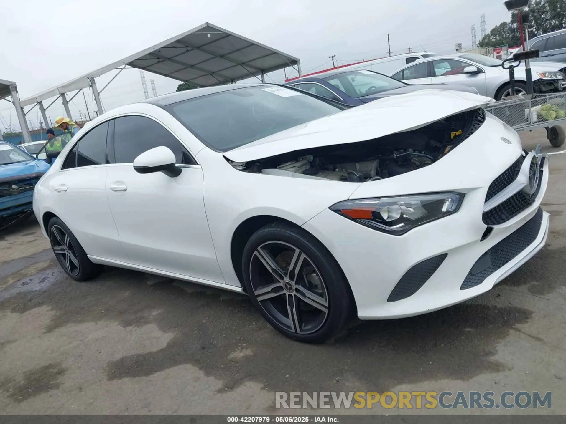 12 Photograph of a damaged car W1K5J4GB2MN190996 MERCEDES-BENZ CLA 250 2021