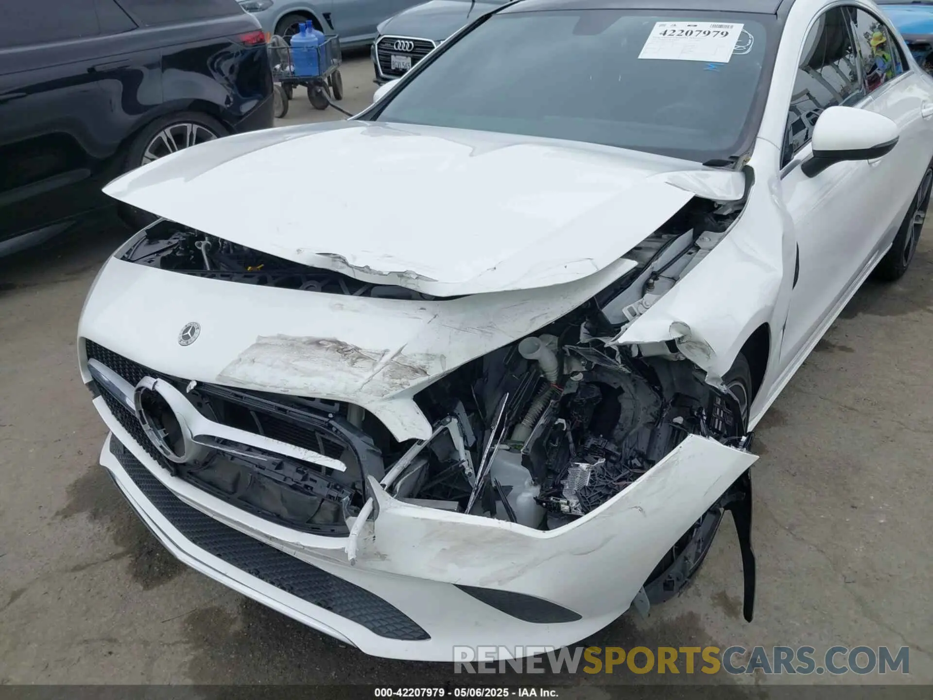 6 Photograph of a damaged car W1K5J4GB2MN190996 MERCEDES-BENZ CLA 250 2021