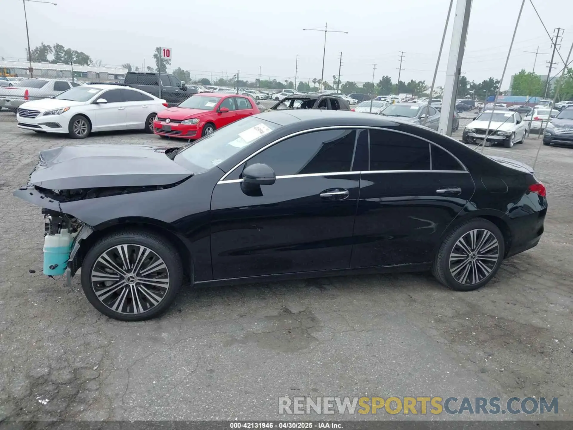 14 Photograph of a damaged car W1K5J4GB8MN162782 MERCEDES-BENZ CLA 250 2021