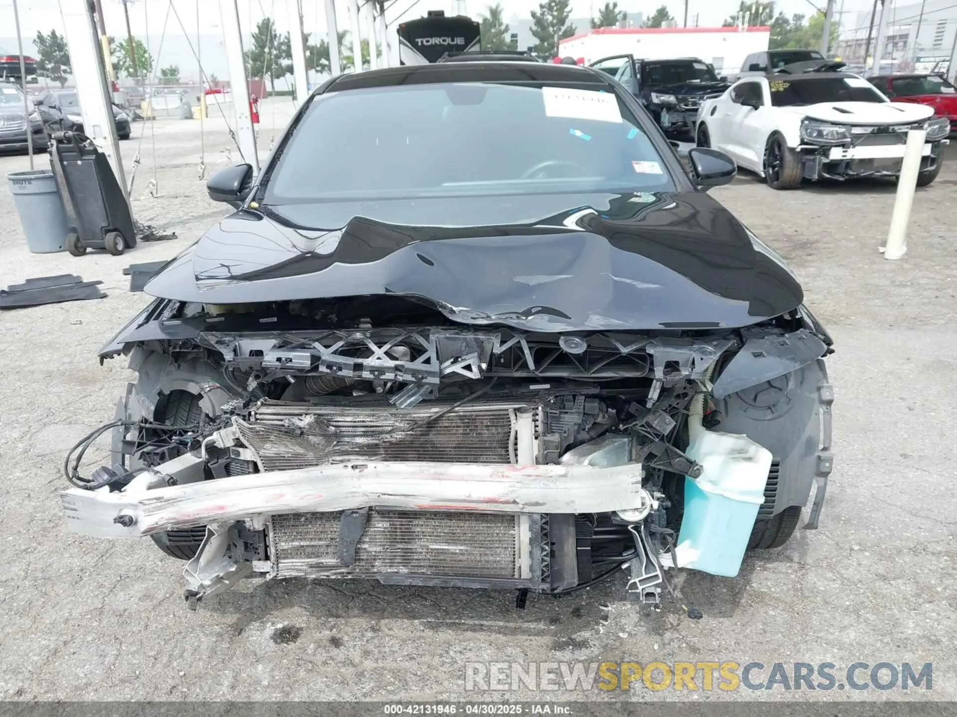 6 Photograph of a damaged car W1K5J4GB8MN162782 MERCEDES-BENZ CLA 250 2021