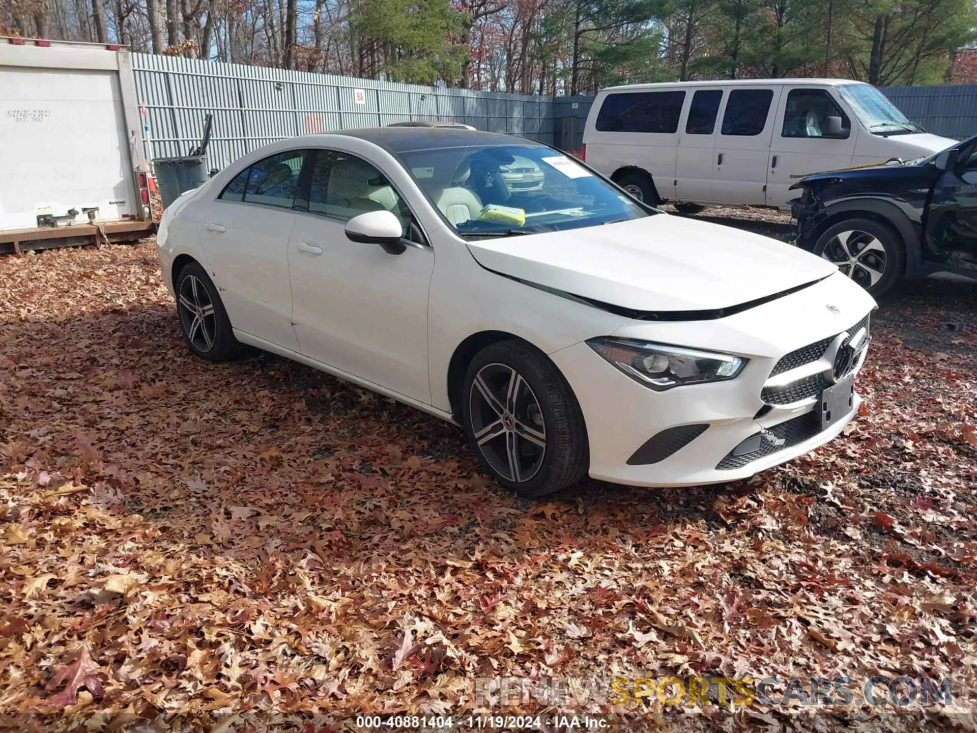 1 Photograph of a damaged car W1K5J4HB4MN237279 MERCEDES-BENZ CLA 250 2021