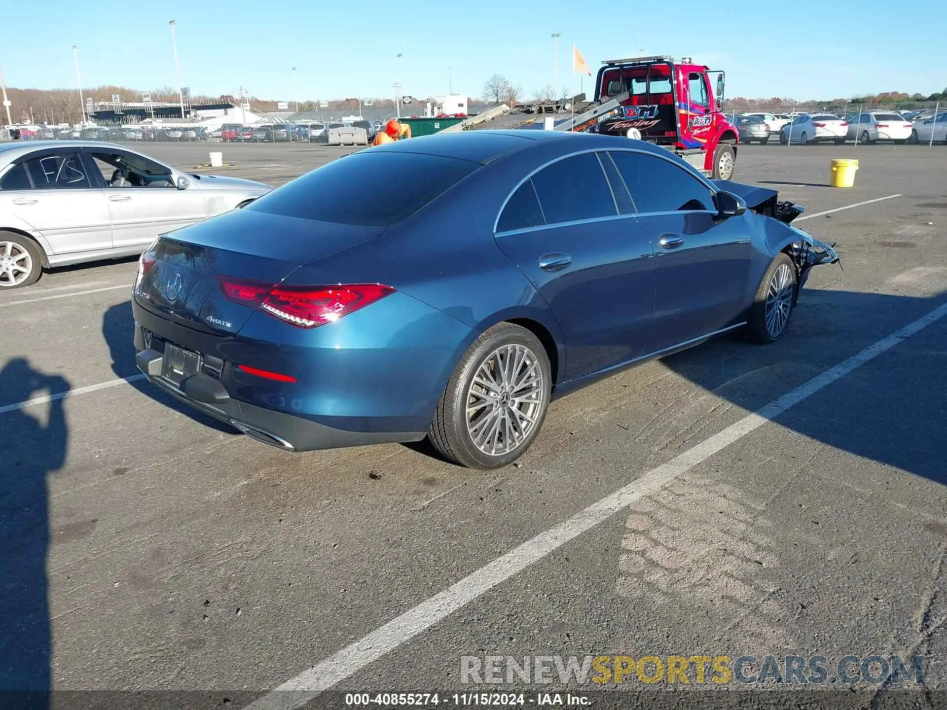 4 Photograph of a damaged car W1K5J4HB6MN167137 MERCEDES-BENZ CLA 250 2021