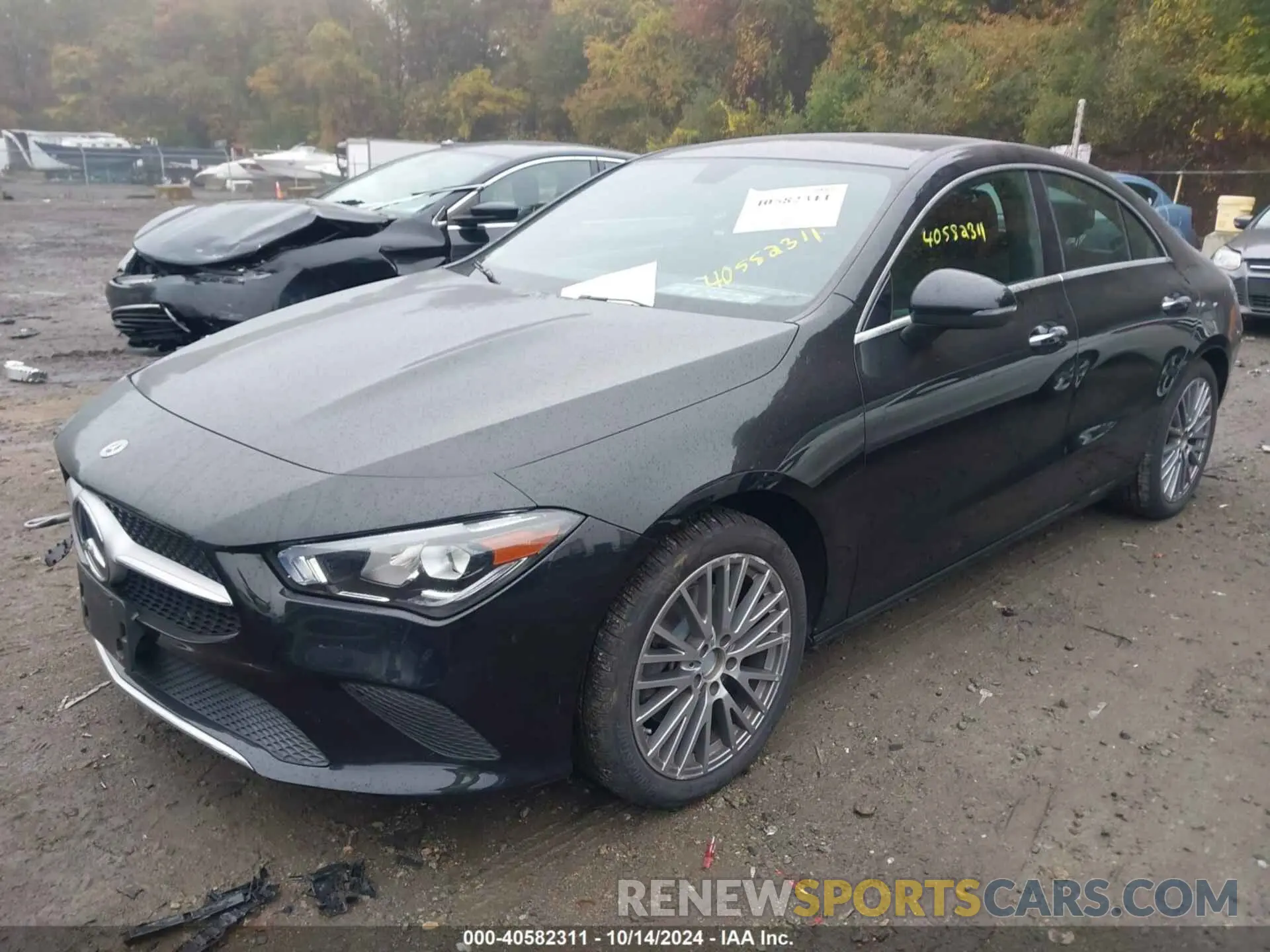 2 Photograph of a damaged car W1K5J4HB6MN167493 MERCEDES-BENZ CLA 250 2021