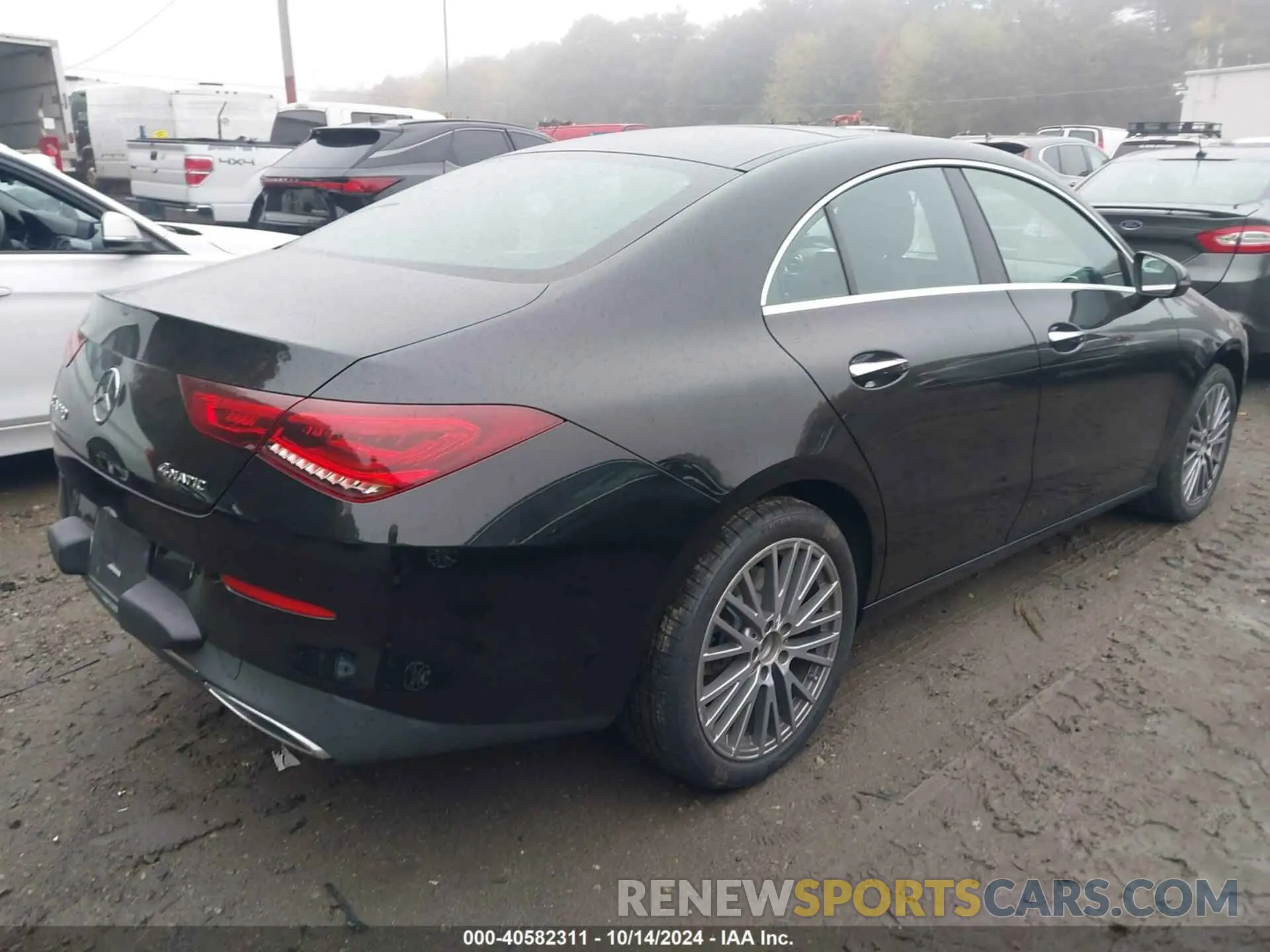 4 Photograph of a damaged car W1K5J4HB6MN167493 MERCEDES-BENZ CLA 250 2021