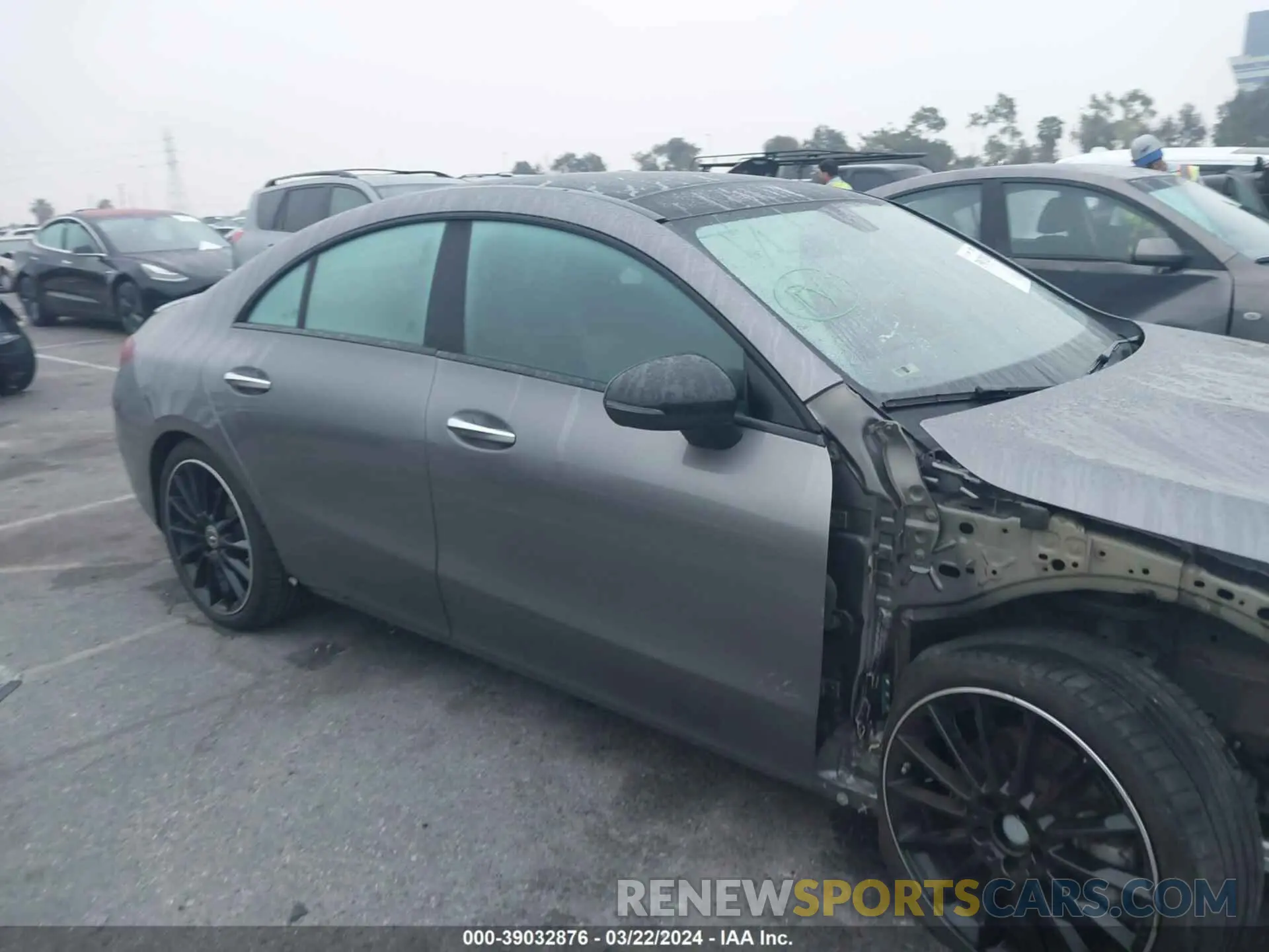13 Photograph of a damaged car W1K5J4GB0NN319237 MERCEDES-BENZ CLA 250 COUPE 2022