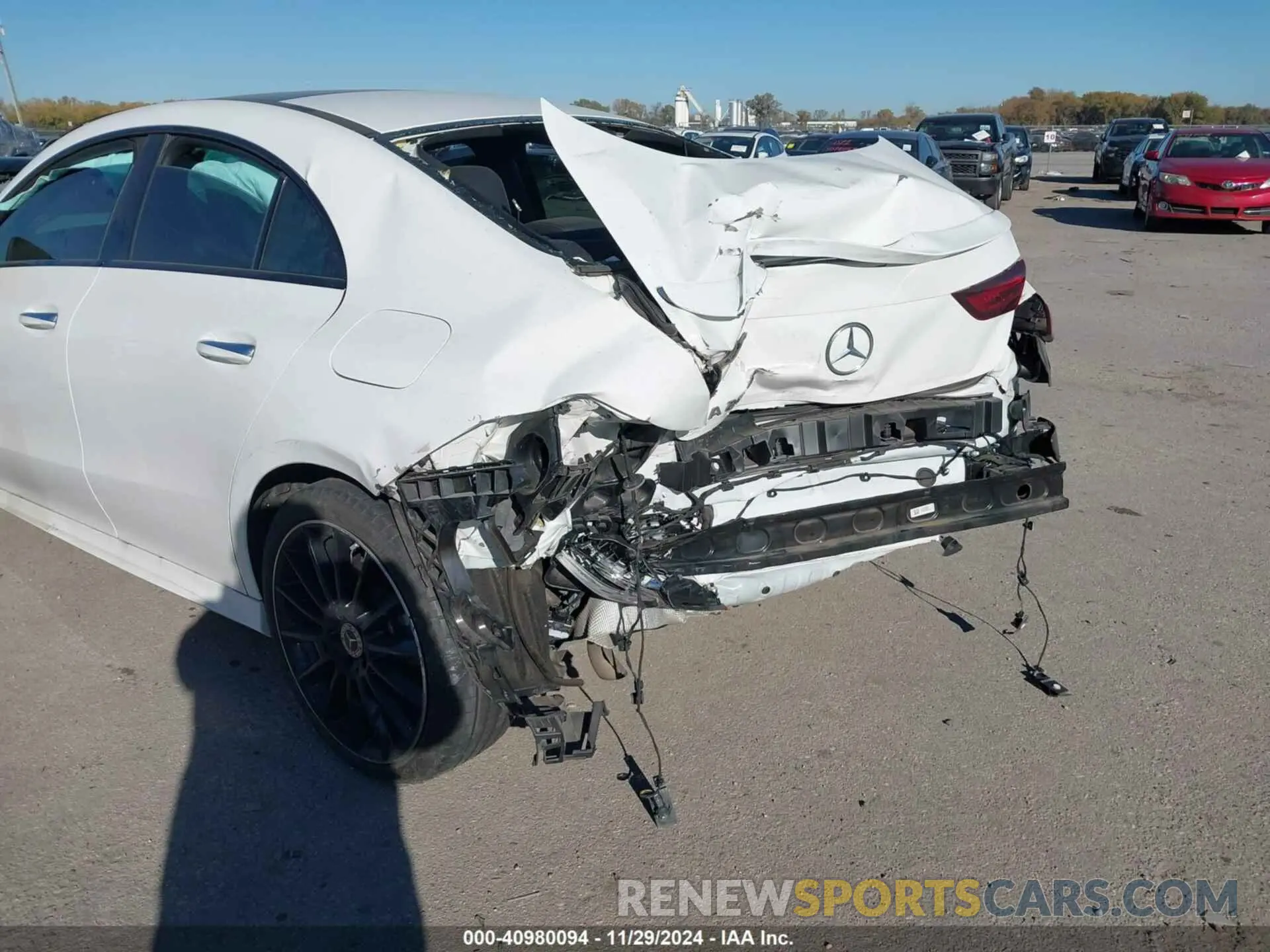 6 Фотография поврежденного автомобиля W1K5J4GB3NN297430 MERCEDES-BENZ CLA 250 COUPE 2022