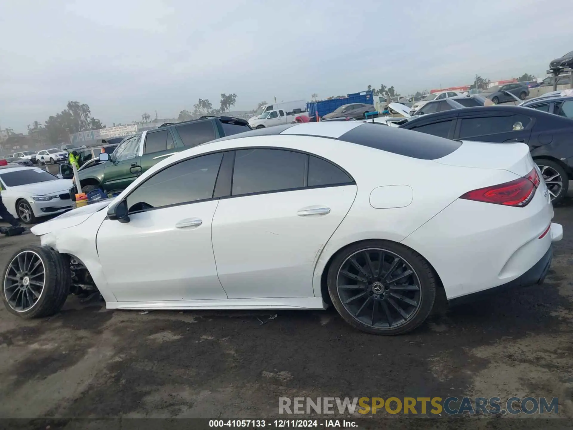 14 Фотография поврежденного автомобиля W1K5J4GB9NN285217 MERCEDES-BENZ CLA 250 COUPE 2022