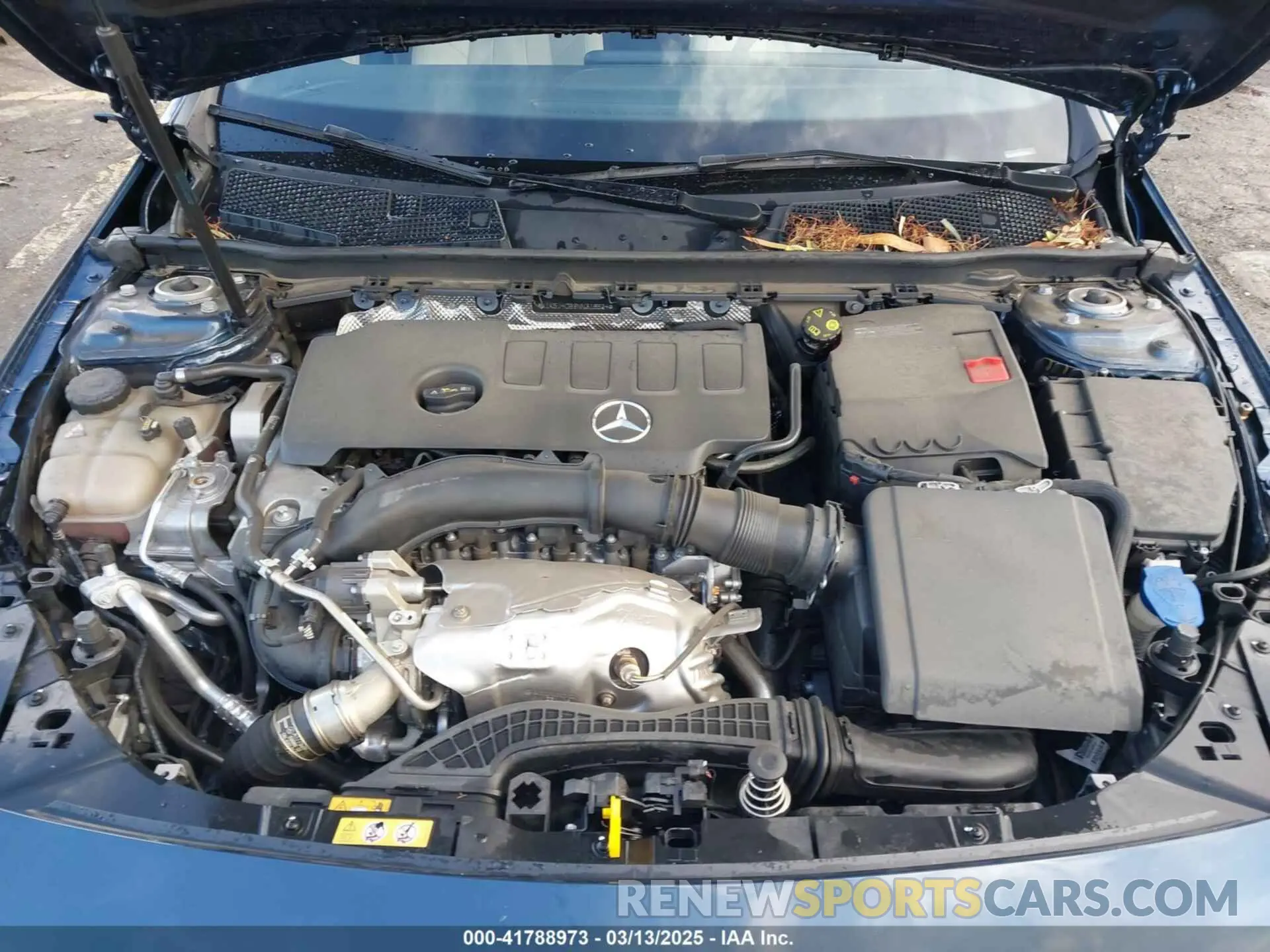 10 Photograph of a damaged car W1K5J4GB9NN318524 MERCEDES-BENZ CLA 250 COUPE 2022