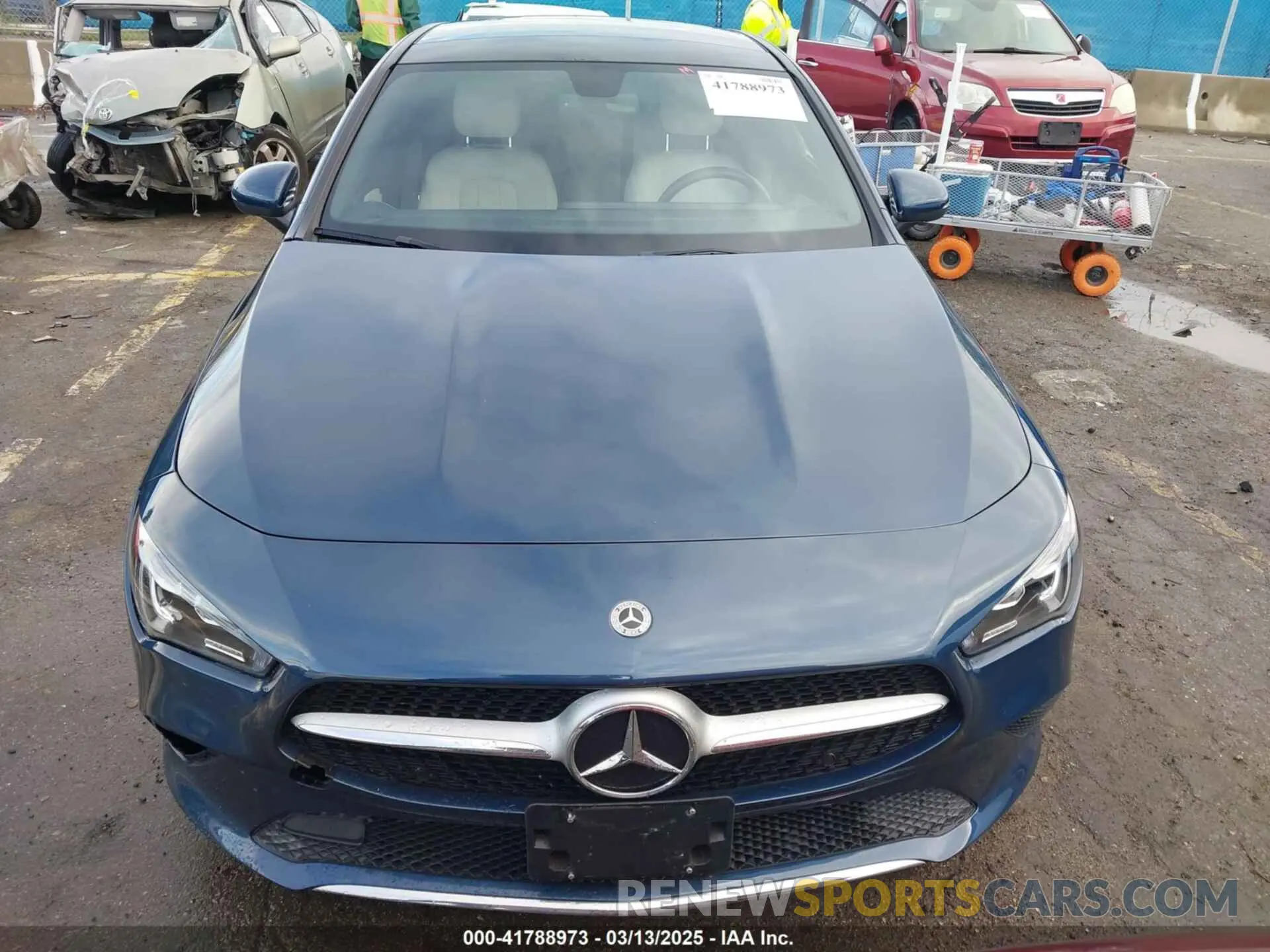 12 Photograph of a damaged car W1K5J4GB9NN318524 MERCEDES-BENZ CLA 250 COUPE 2022