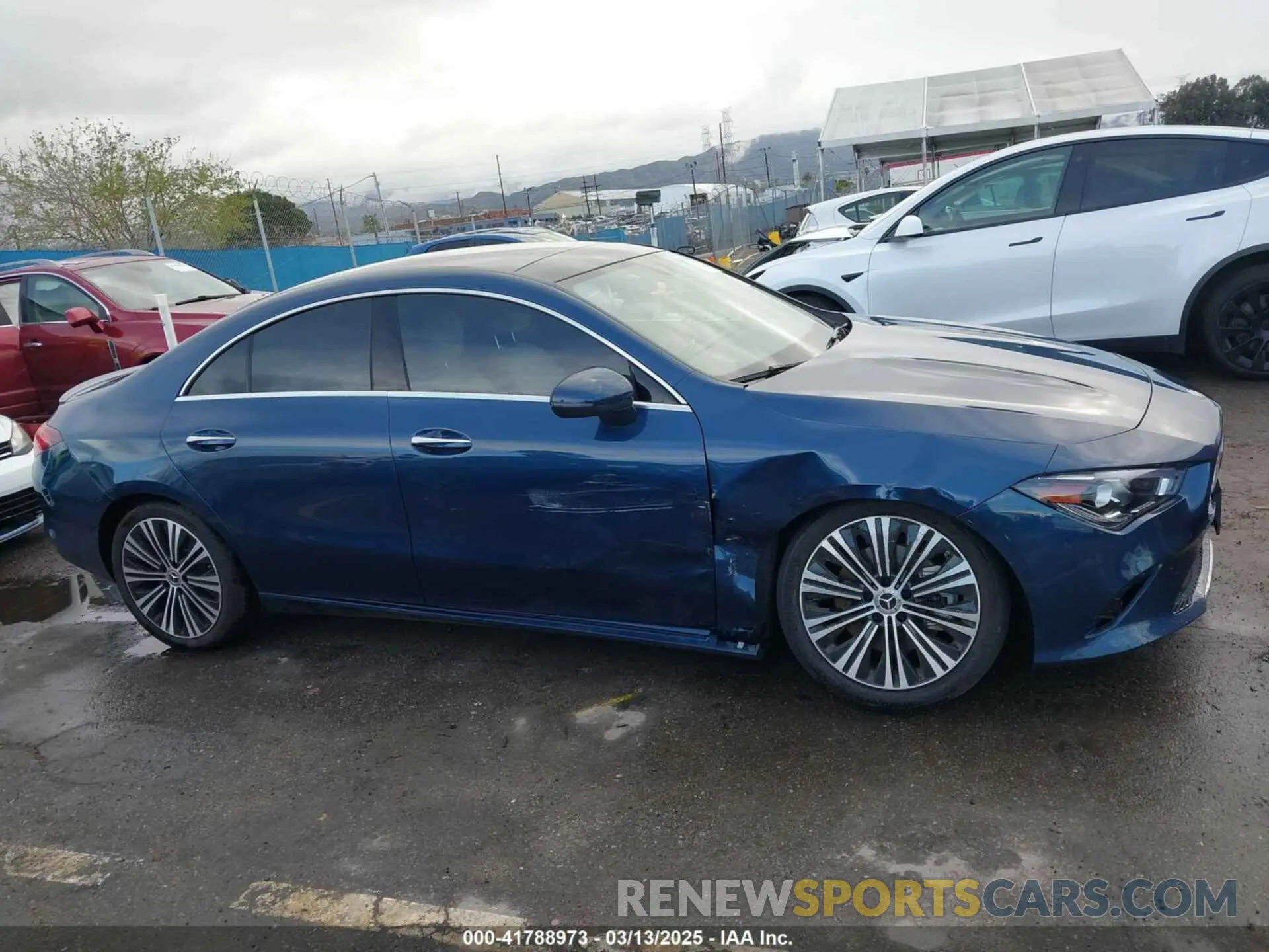 13 Photograph of a damaged car W1K5J4GB9NN318524 MERCEDES-BENZ CLA 250 COUPE 2022