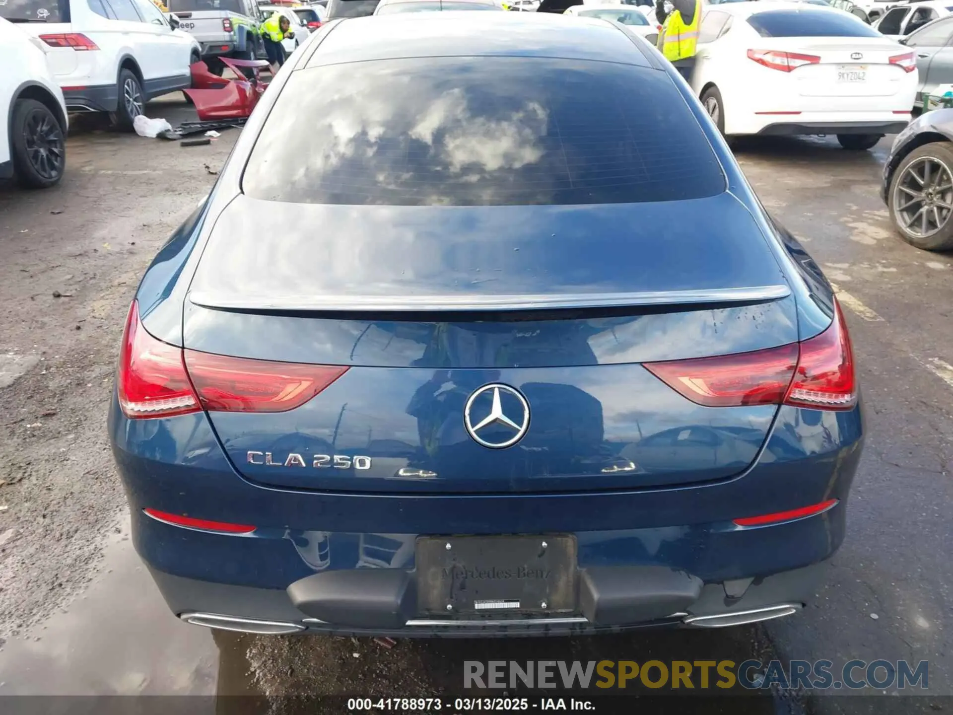 16 Photograph of a damaged car W1K5J4GB9NN318524 MERCEDES-BENZ CLA 250 COUPE 2022