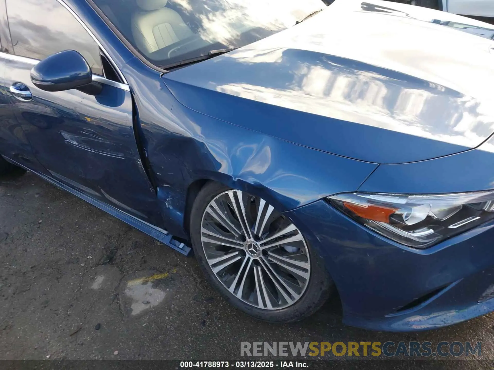 6 Photograph of a damaged car W1K5J4GB9NN318524 MERCEDES-BENZ CLA 250 COUPE 2022