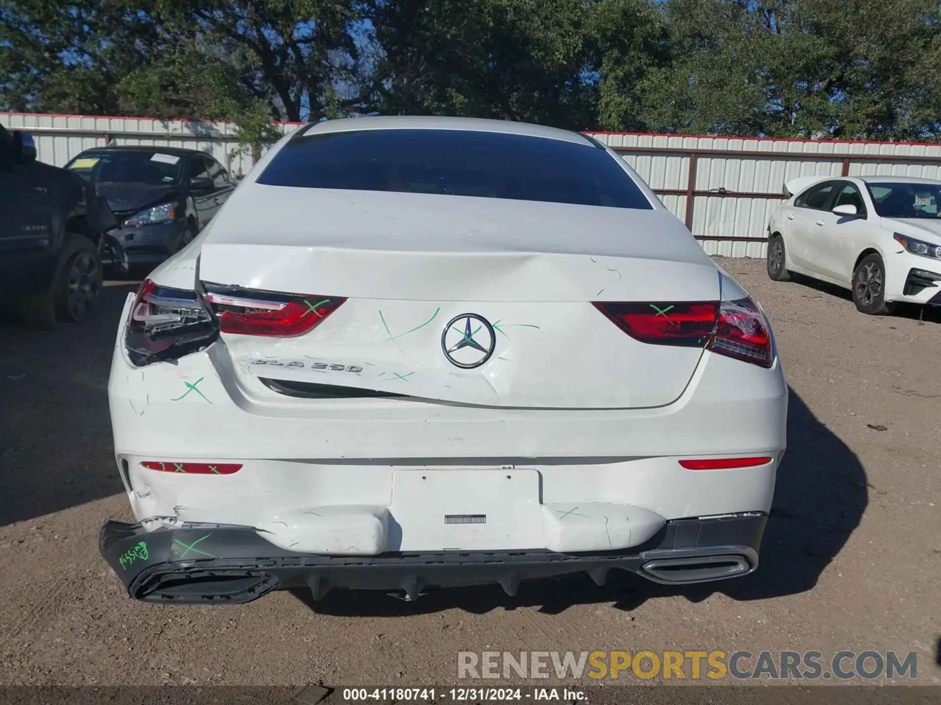 16 Photograph of a damaged car W1K5J4GBXNN318841 MERCEDES-BENZ CLA 250 COUPE 2022