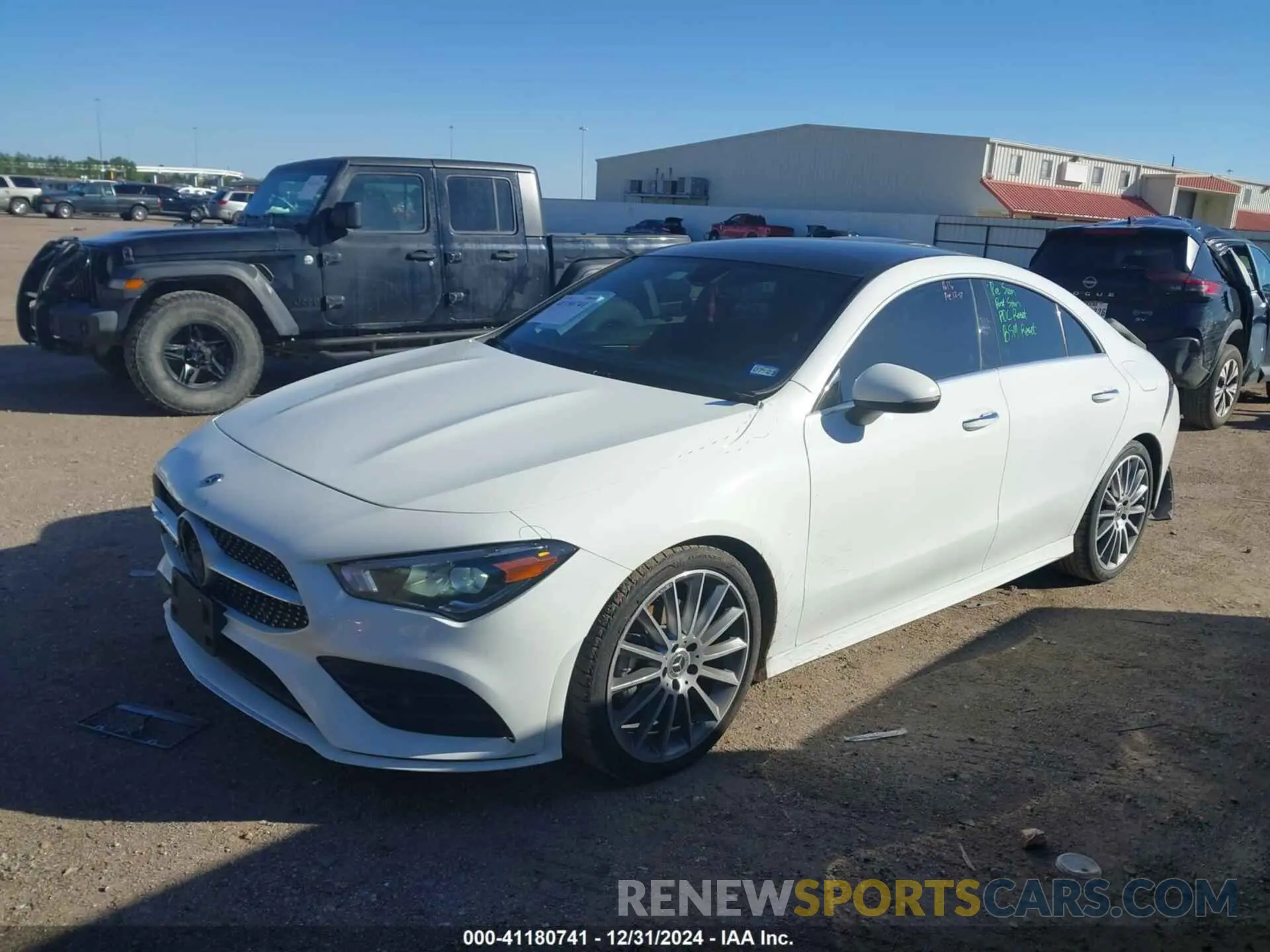 2 Photograph of a damaged car W1K5J4GBXNN318841 MERCEDES-BENZ CLA 250 COUPE 2022