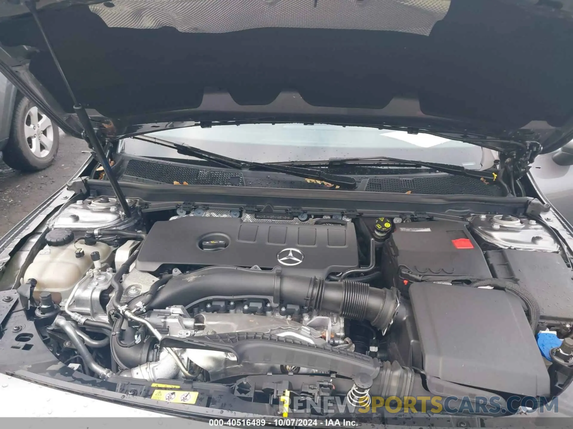 10 Photograph of a damaged car W1K5J4HB0NN287484 MERCEDES-BENZ CLA 250 COUPE 2022