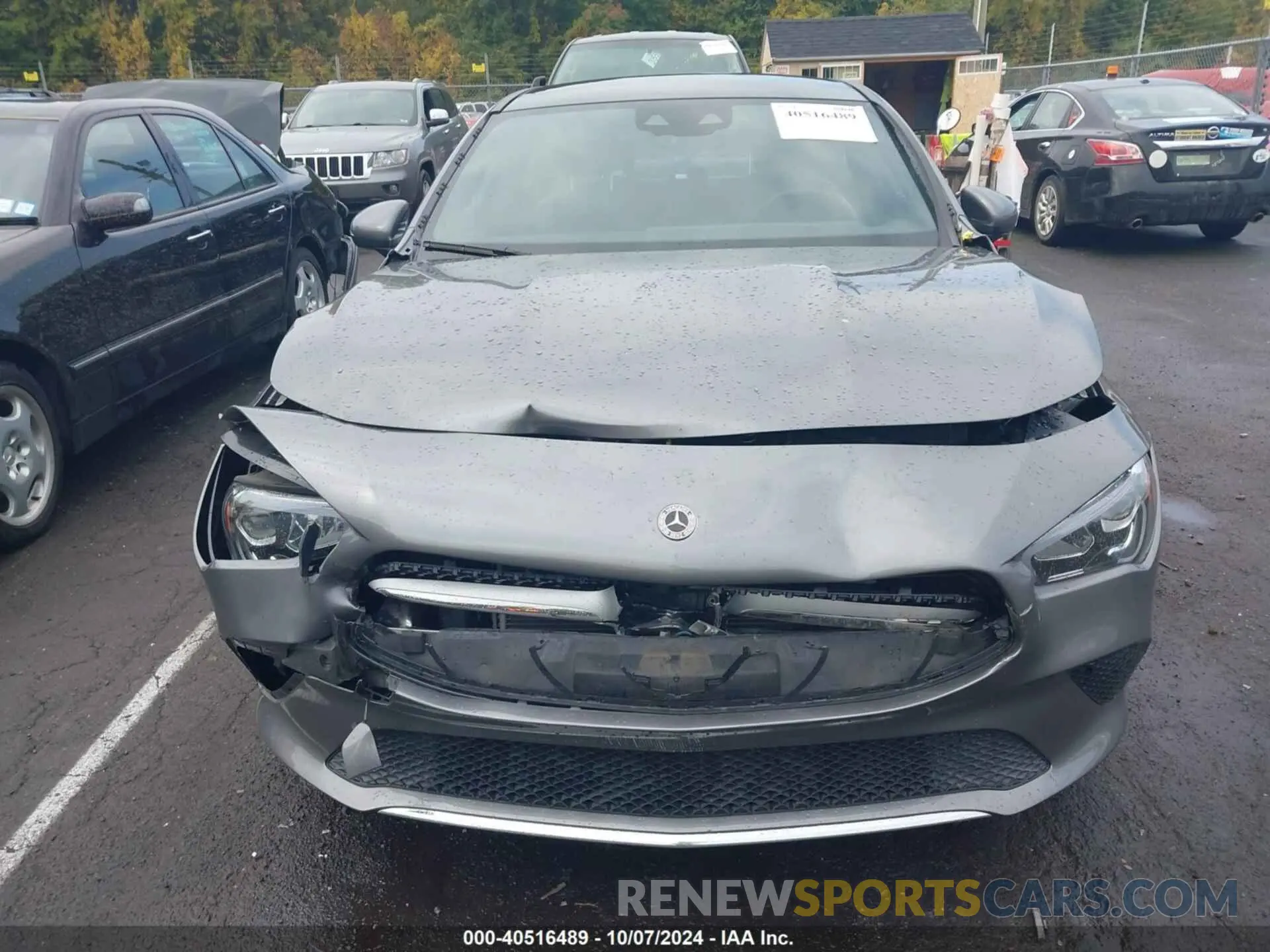 12 Photograph of a damaged car W1K5J4HB0NN287484 MERCEDES-BENZ CLA 250 COUPE 2022