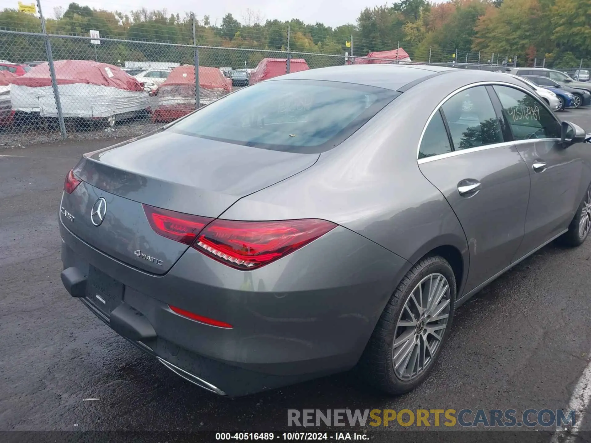 4 Photograph of a damaged car W1K5J4HB0NN287484 MERCEDES-BENZ CLA 250 COUPE 2022