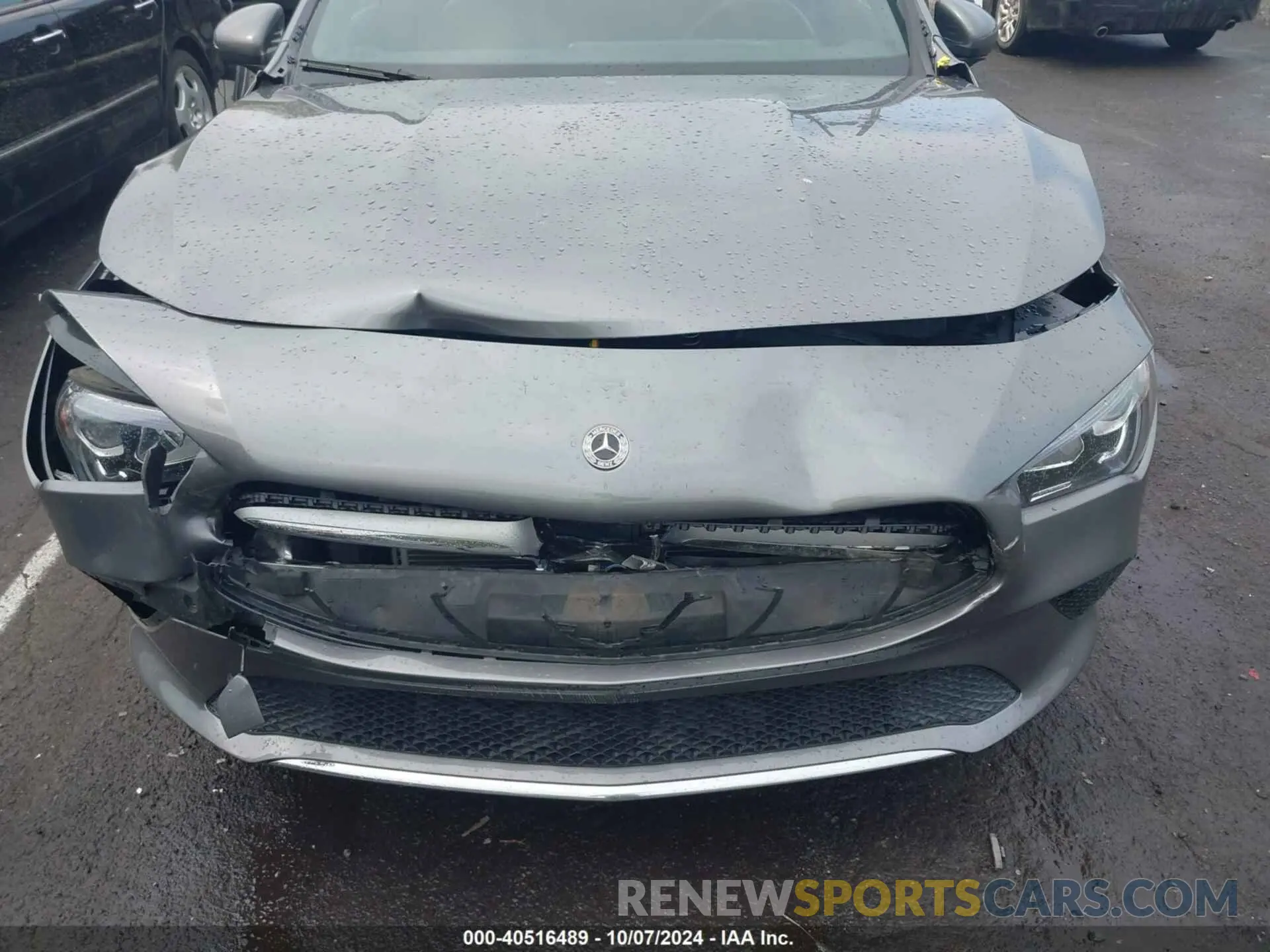 6 Photograph of a damaged car W1K5J4HB0NN287484 MERCEDES-BENZ CLA 250 COUPE 2022