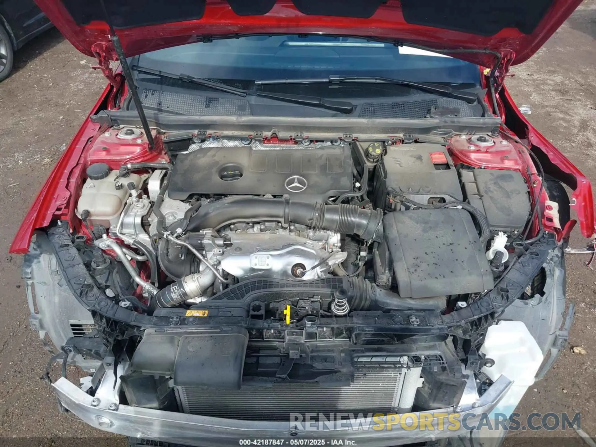 10 Photograph of a damaged car W1K5J4HB2NN286966 MERCEDES-BENZ CLA 250 COUPE 2022