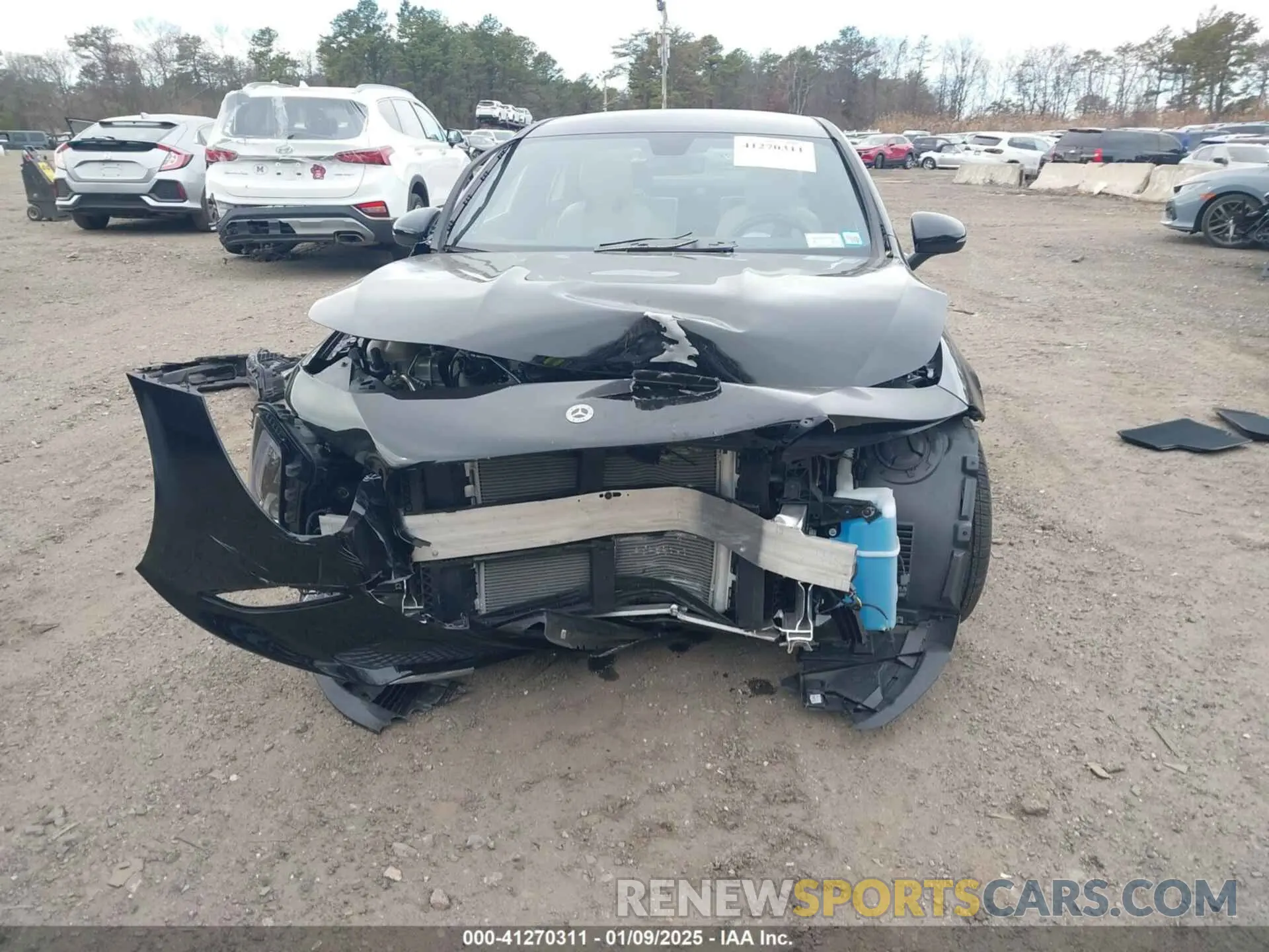 12 Photograph of a damaged car W1K5J4HB3NN250770 MERCEDES-BENZ CLA 250 COUPE 2022