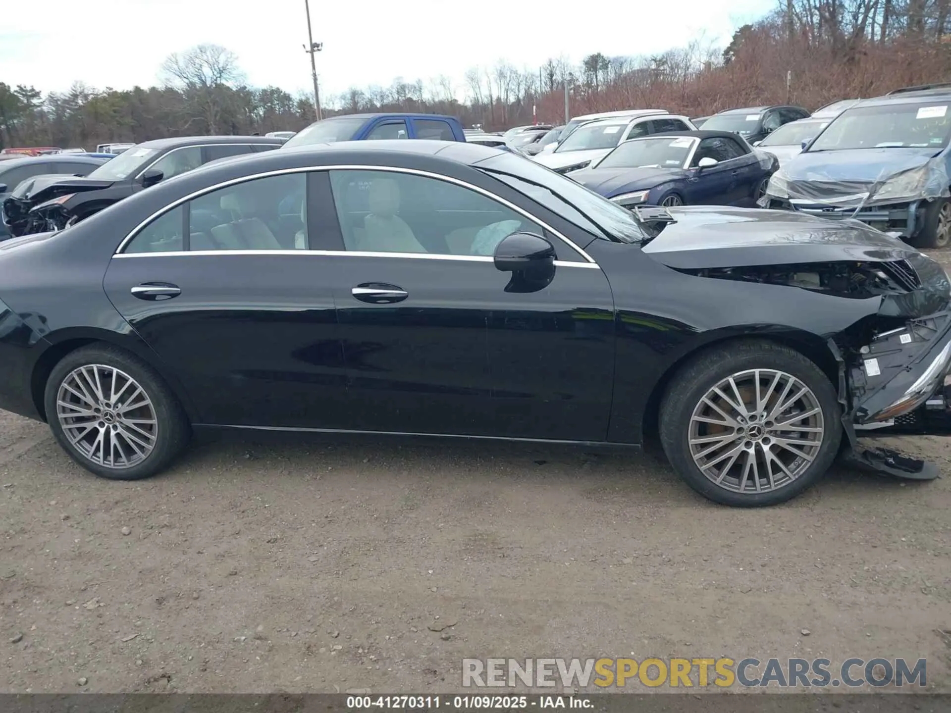 13 Photograph of a damaged car W1K5J4HB3NN250770 MERCEDES-BENZ CLA 250 COUPE 2022