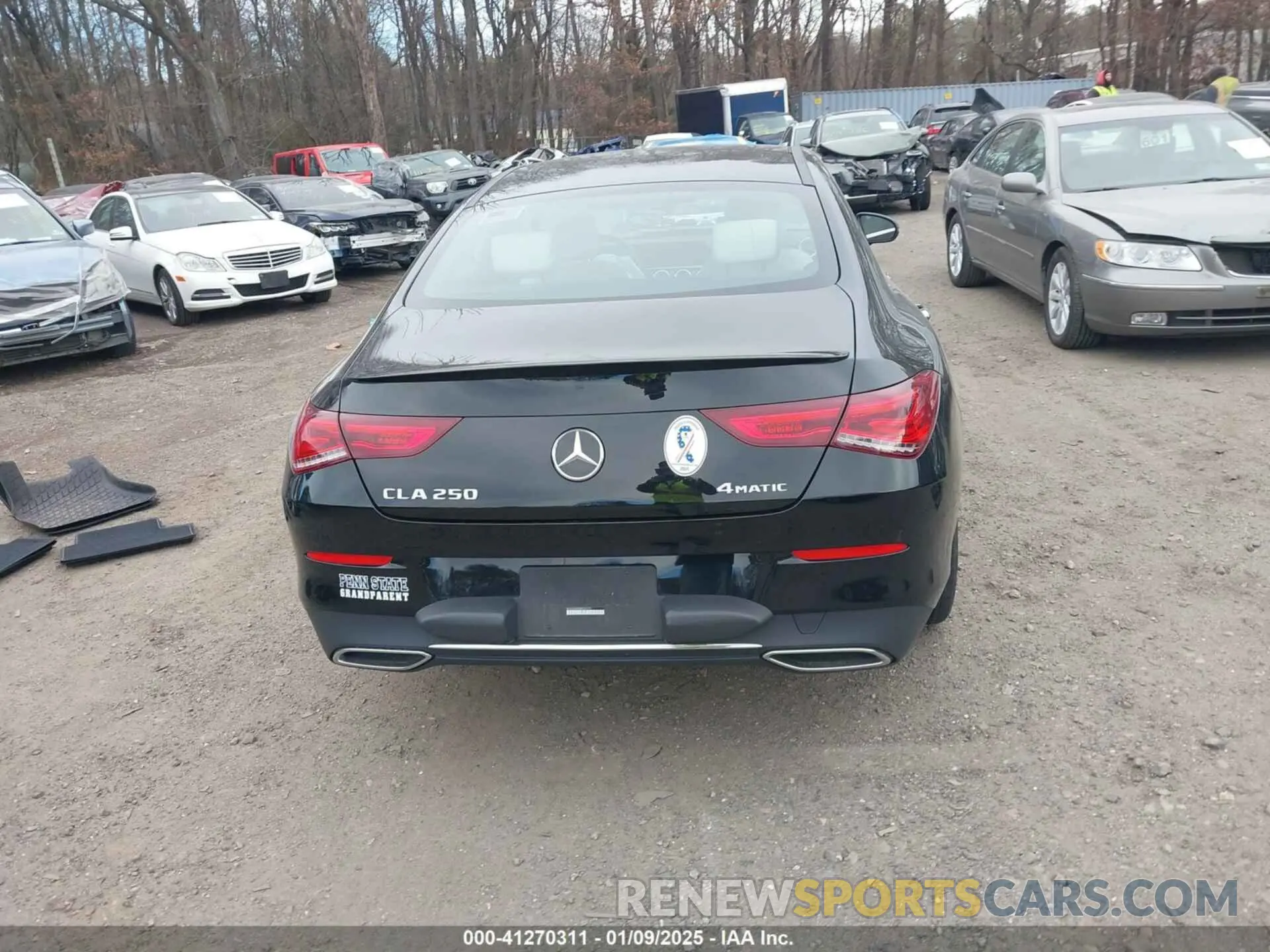 16 Photograph of a damaged car W1K5J4HB3NN250770 MERCEDES-BENZ CLA 250 COUPE 2022