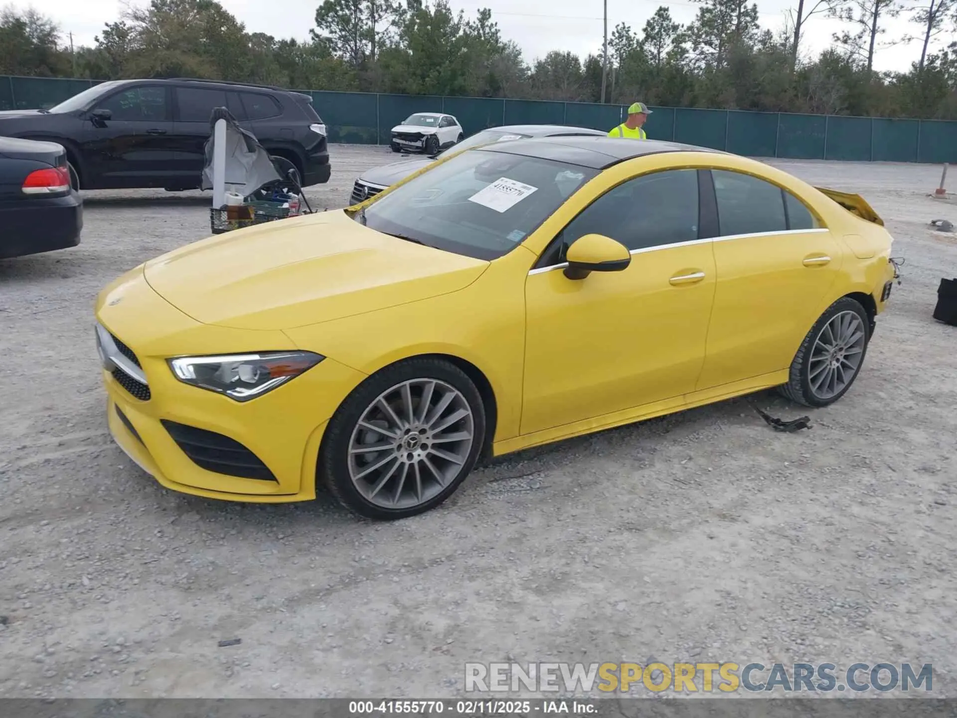 2 Photograph of a damaged car W1K5J4GB0PN328569 MERCEDES-BENZ CLA 250 COUPE 2023